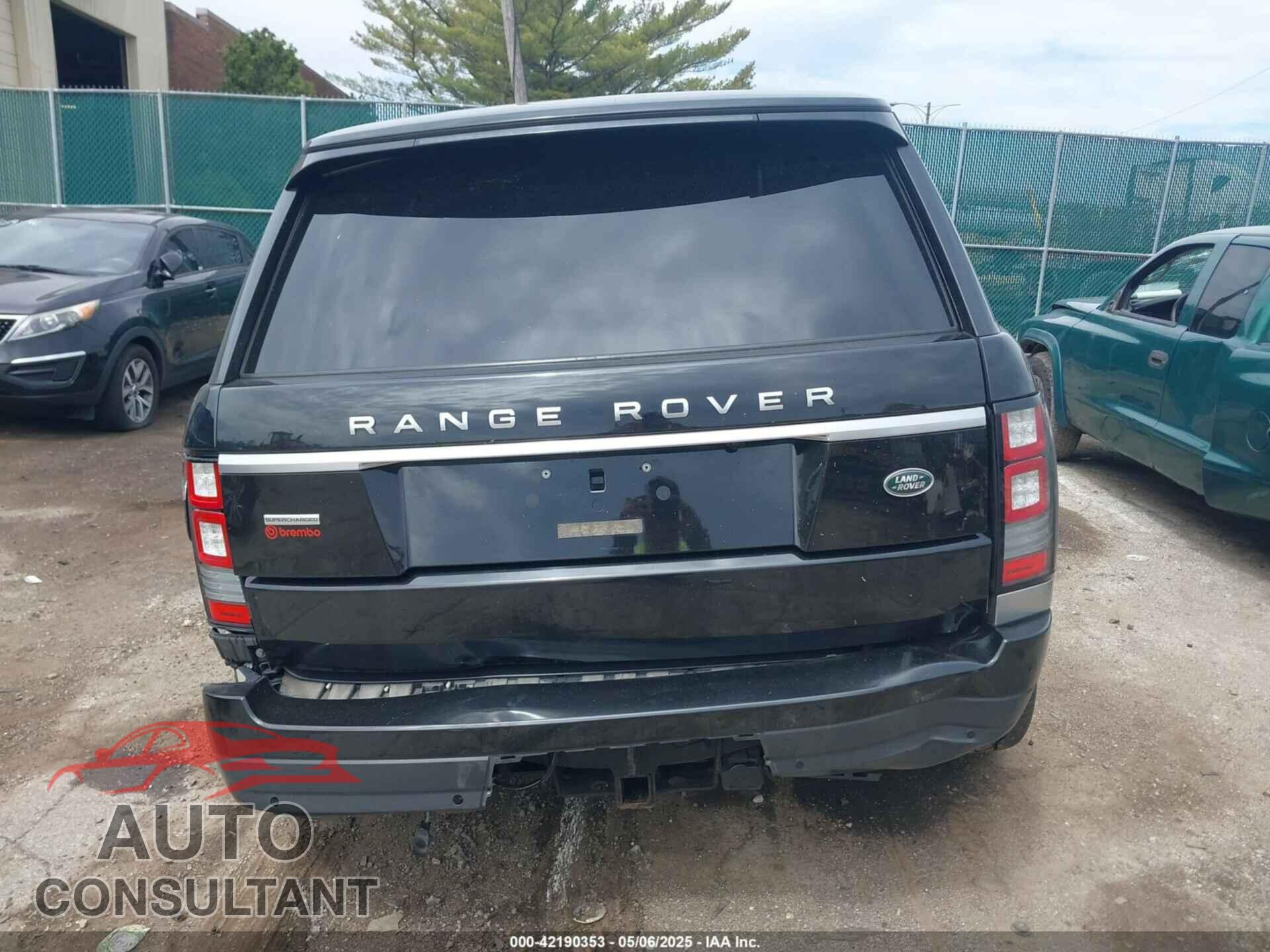 LAND ROVER RANGE ROVER 2014 - SALGS3TF8EA195740
