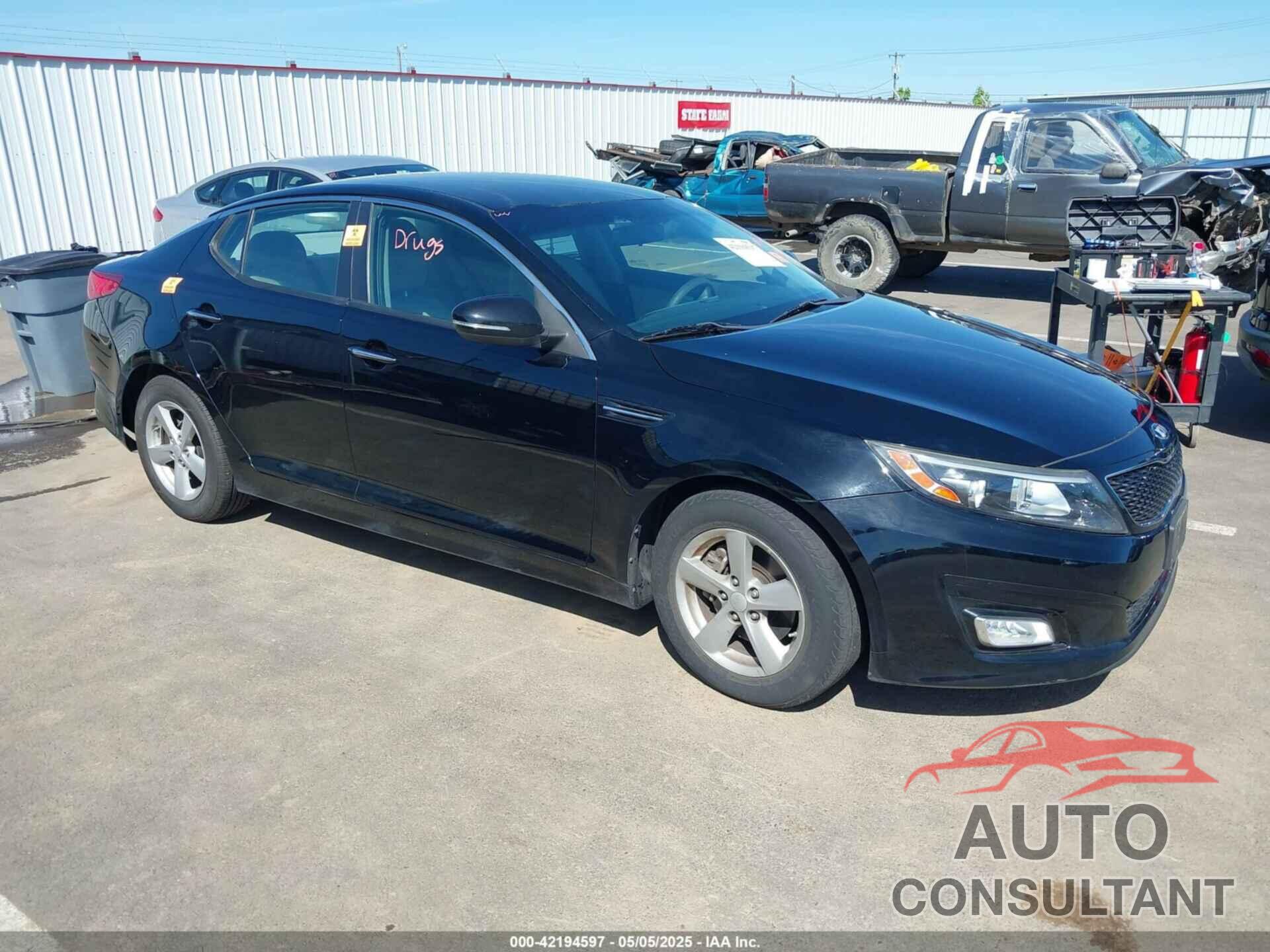 KIA OPTIMA 2014 - 5XXGM4A70EG262760
