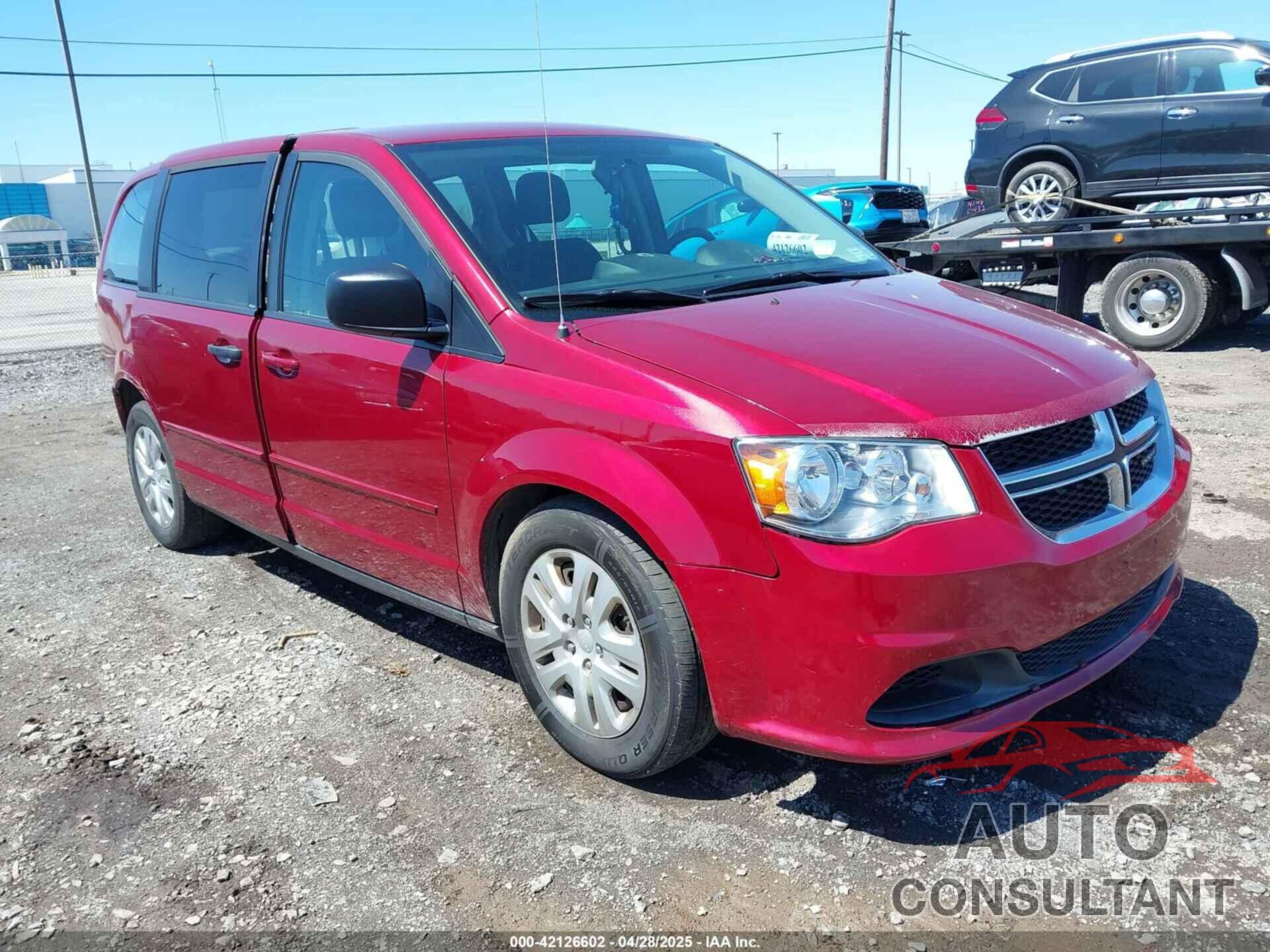 DODGE GRAND CARAVAN 2016 - 2C4RDGBG3GR108367