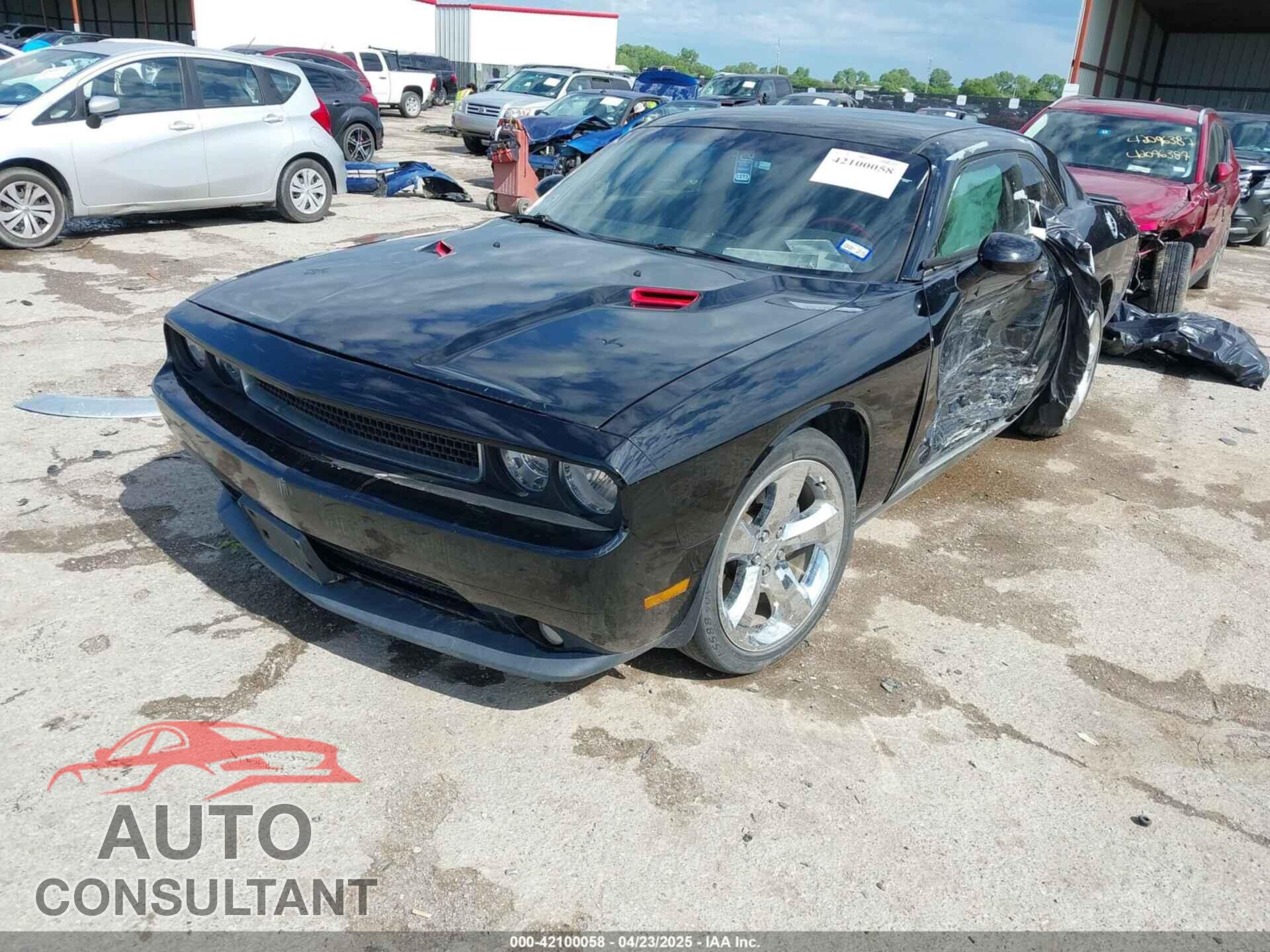 DODGE CHALLENGER 2014 - 2C3CDYAG9EH154337