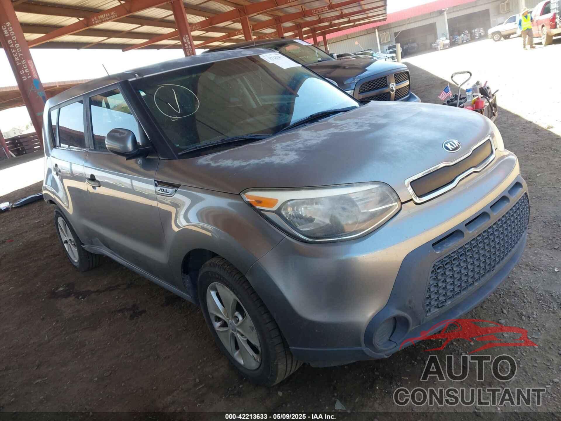 KIA SOUL 2016 - KNDJN2A25G7343244