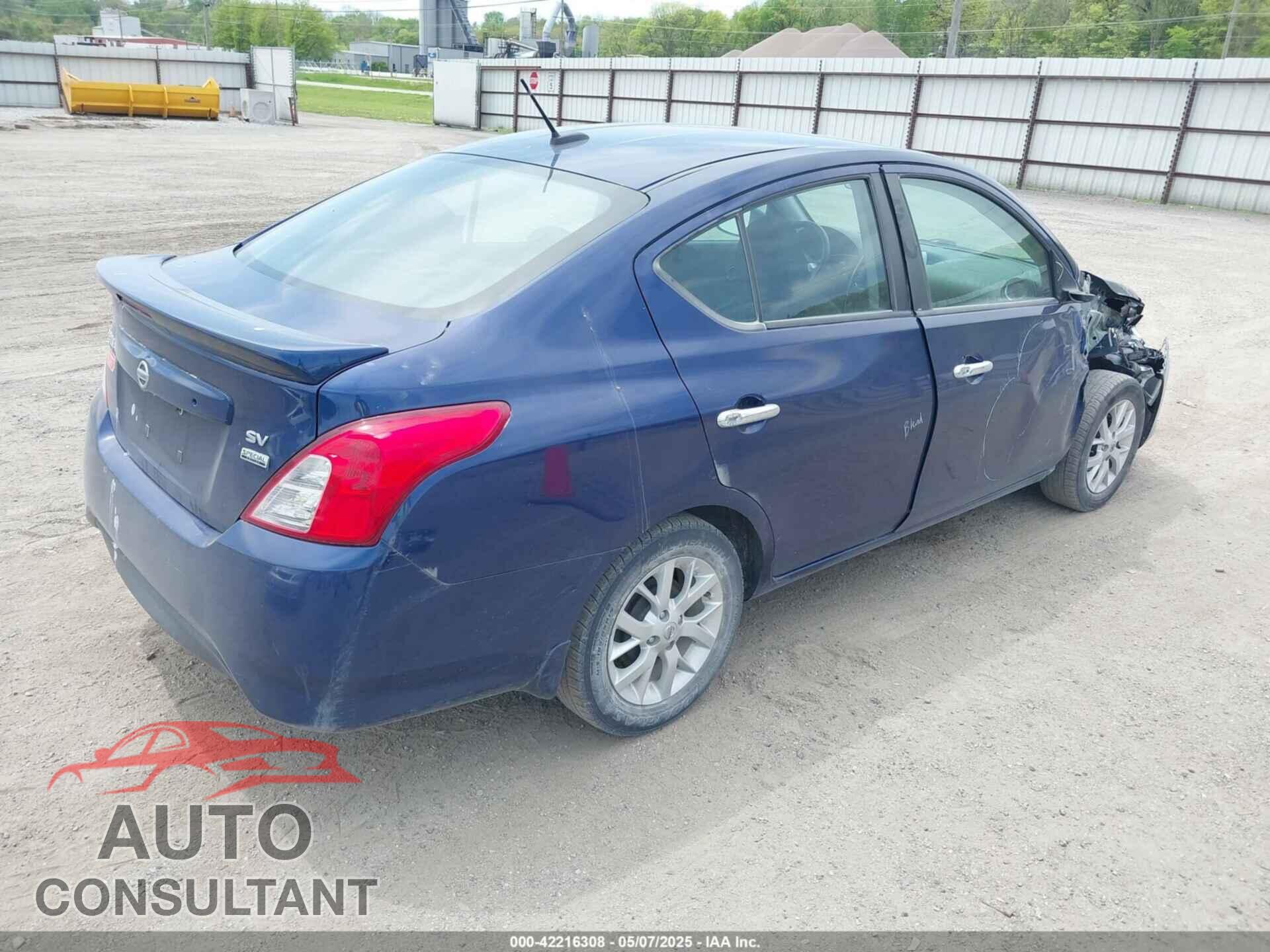 NISSAN VERSA 2019 - 3N1CN7AP7KL809443