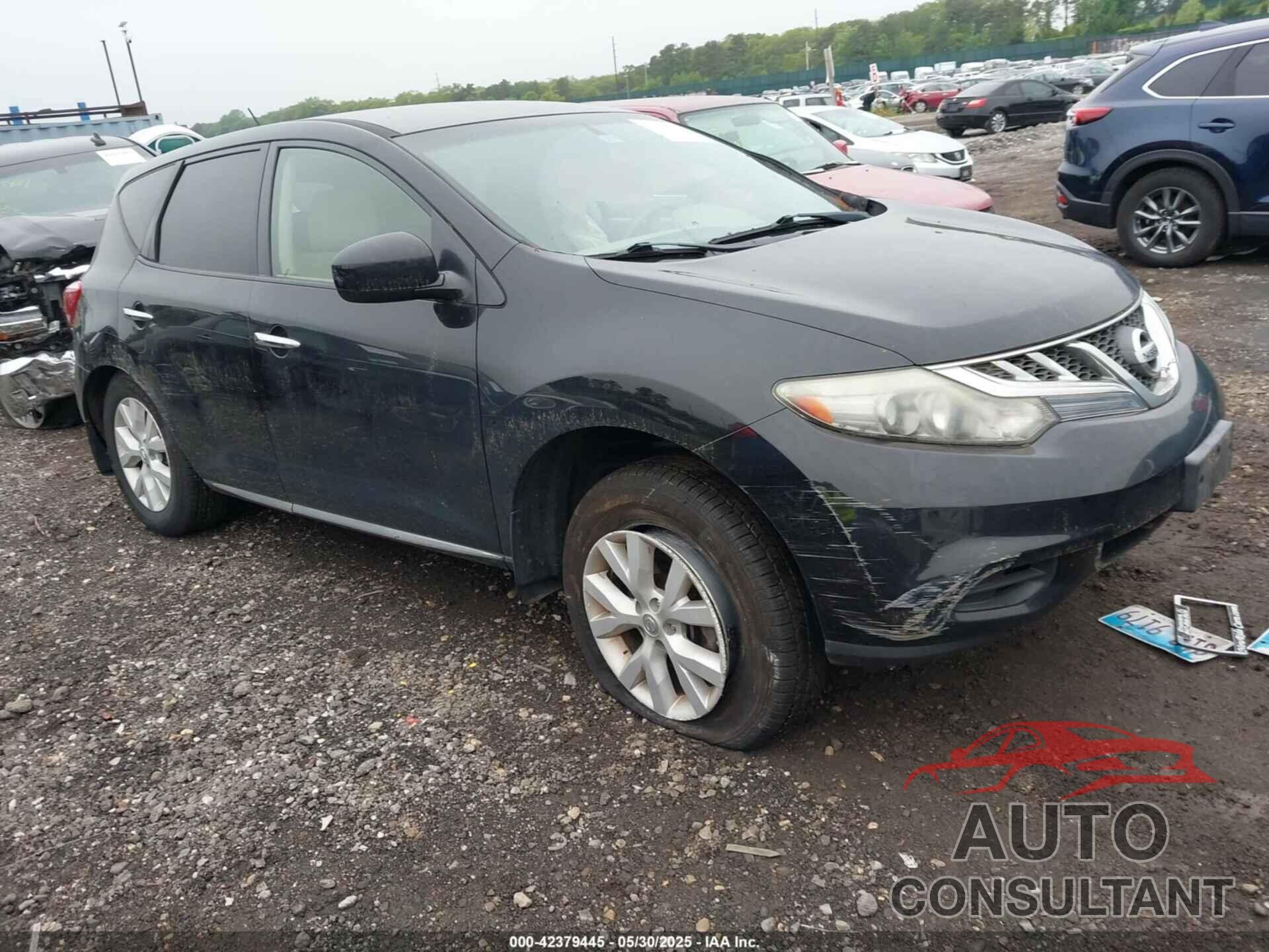 NISSAN MURANO 2012 - JN8AZ1MW1CW215987