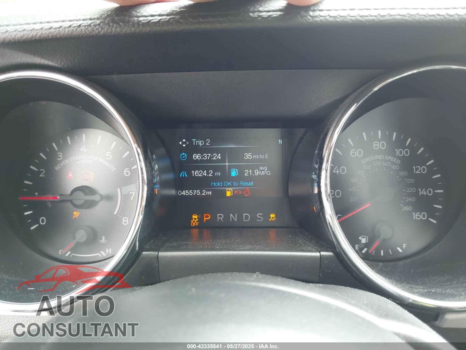 FORD MUSTANG 2017 - 1FA6P8TH3H5303638