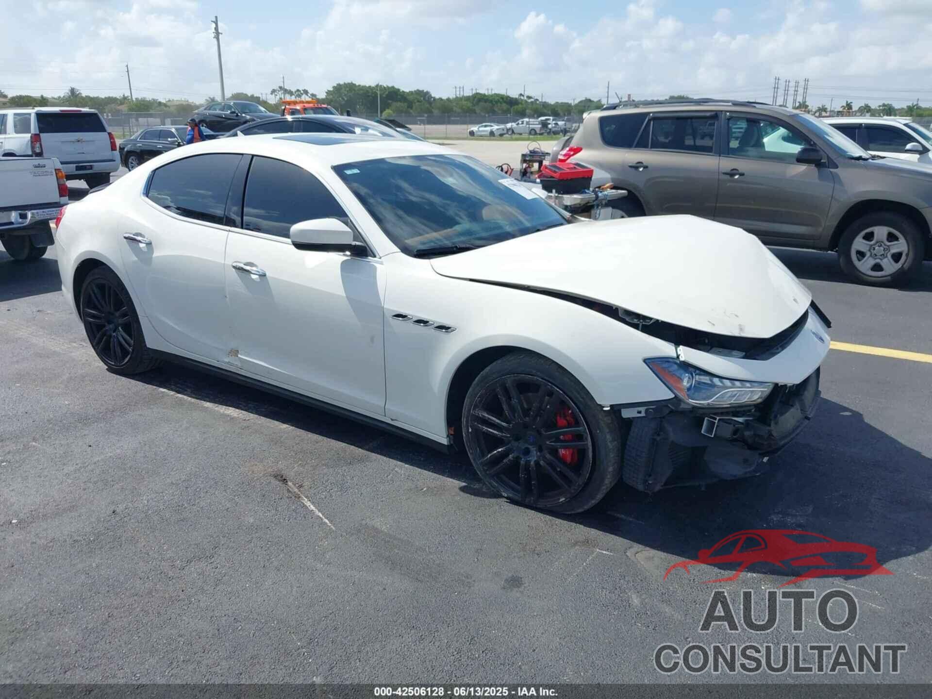 MASERATI GHIBLI 2018 - ZAM57XSA7J1281219