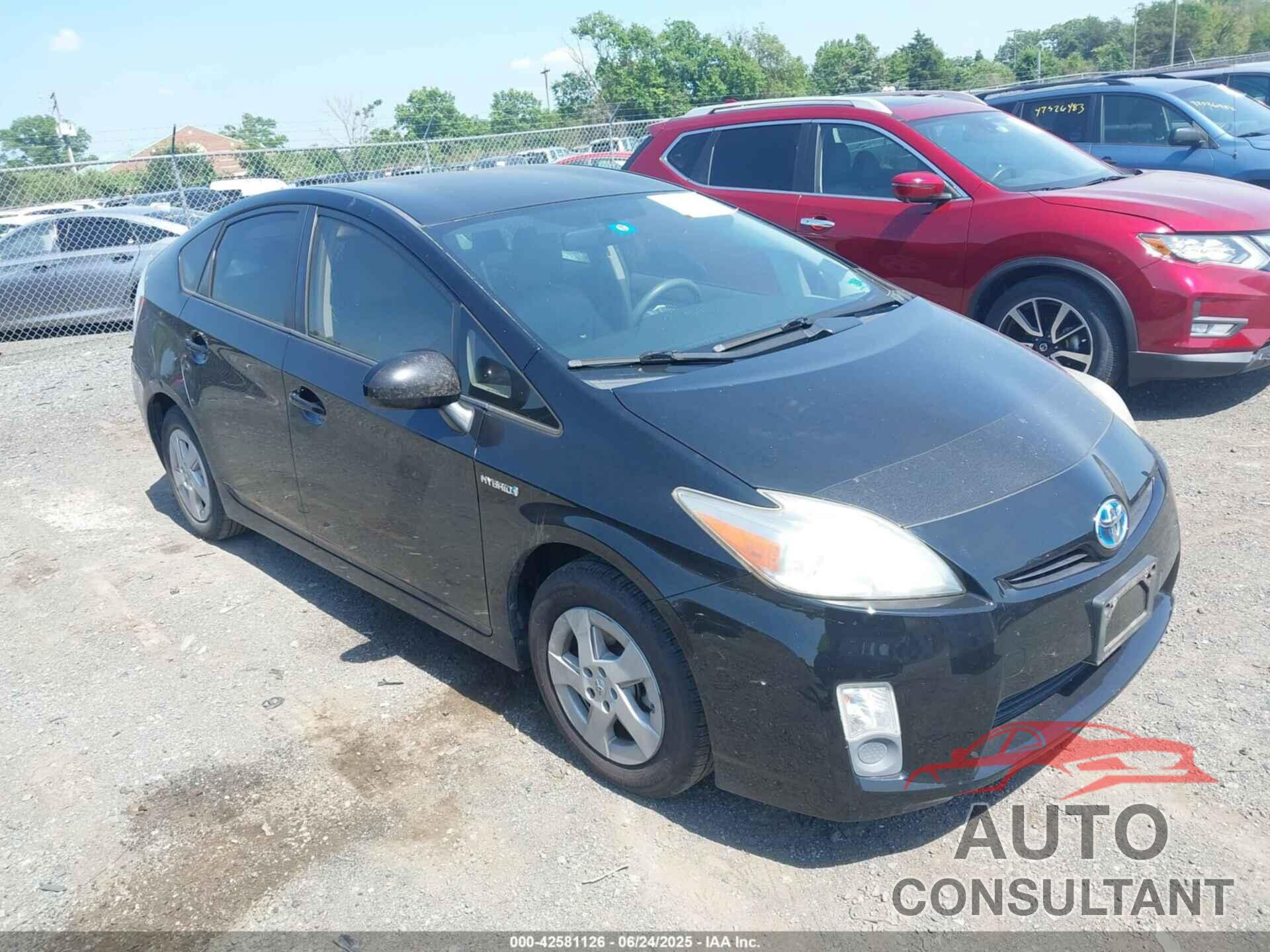 TOYOTA PRIUS 2010 - JTDKN3DU8A1116910