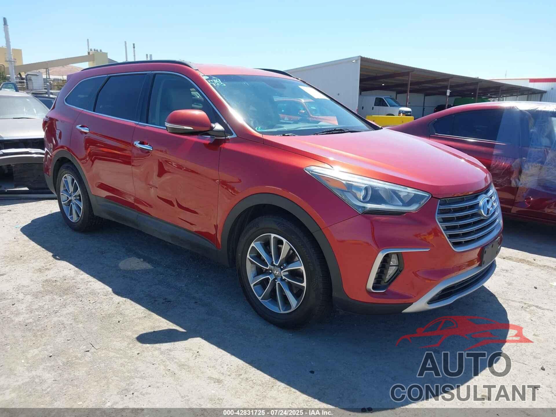 HYUNDAI SANTA FE 2017 - KM8SN4HF3HU196798