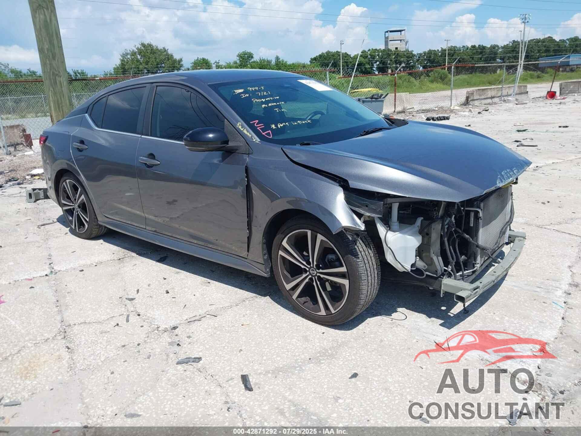 NISSAN SENTRA 2021 - 3N1AB8DV6MY271615