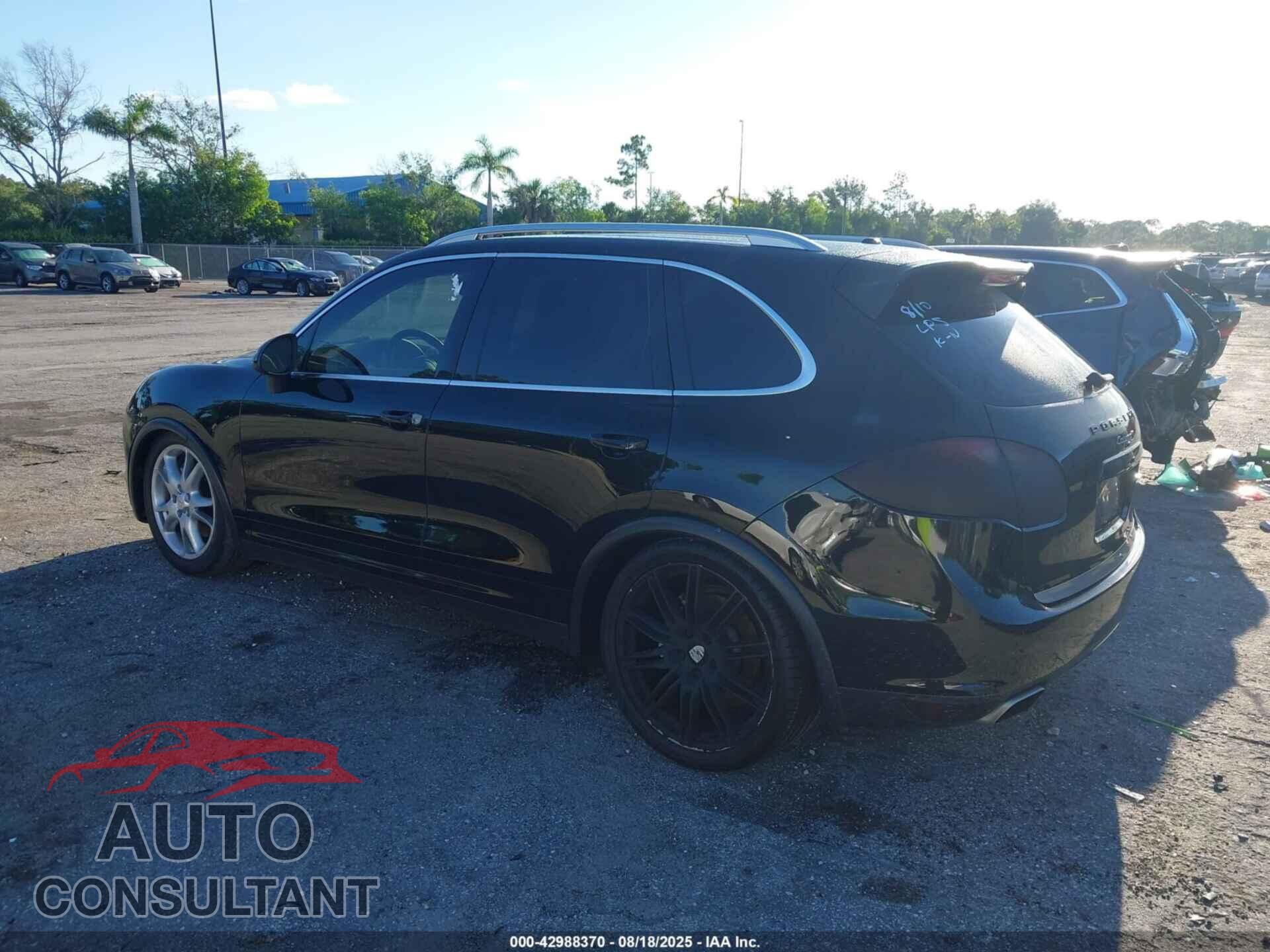 PORSCHE CAYENNE 2011 - WP1AB2A28BLA54494