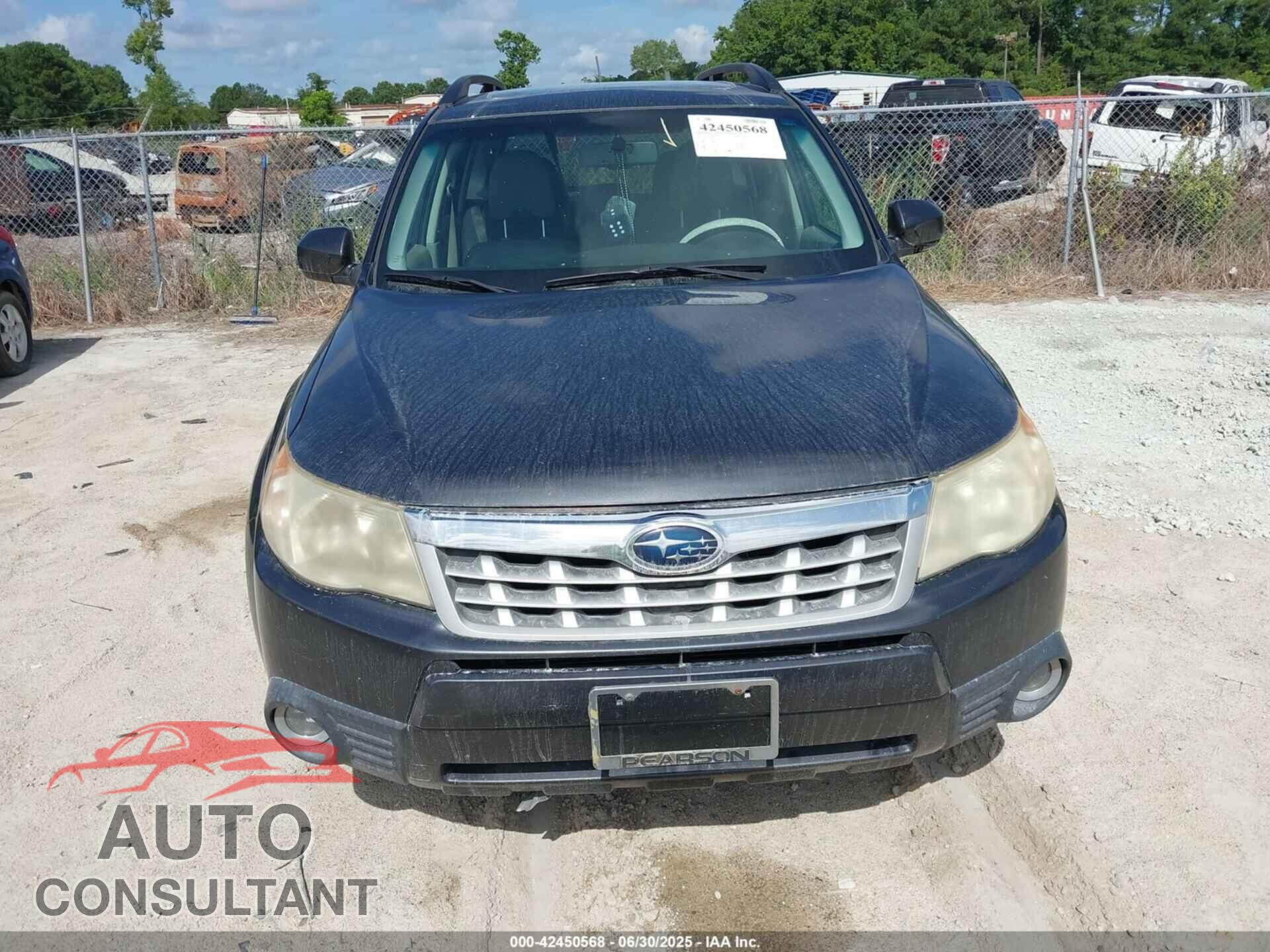 SUBARU FORESTER 2011 - JF2SHAEC0BH727347