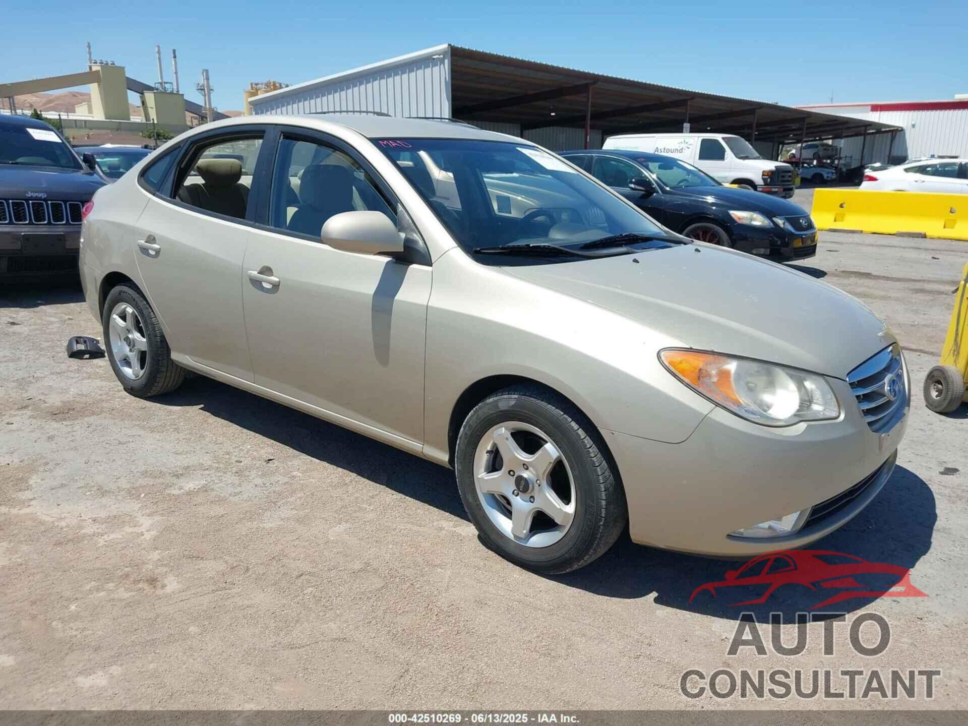 HYUNDAI ELANTRA 2010 - KMHDU4AD4AU880124