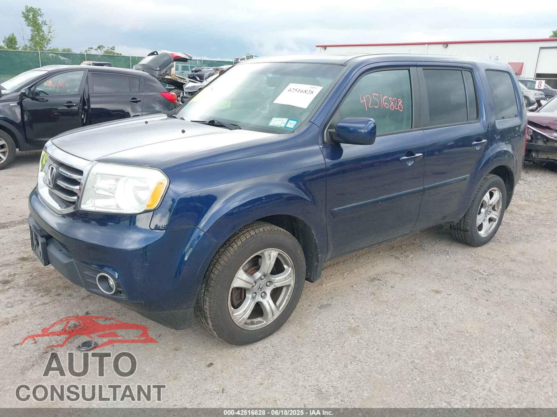 HONDA PILOT 2015 - 5FNYF4H54FB041721