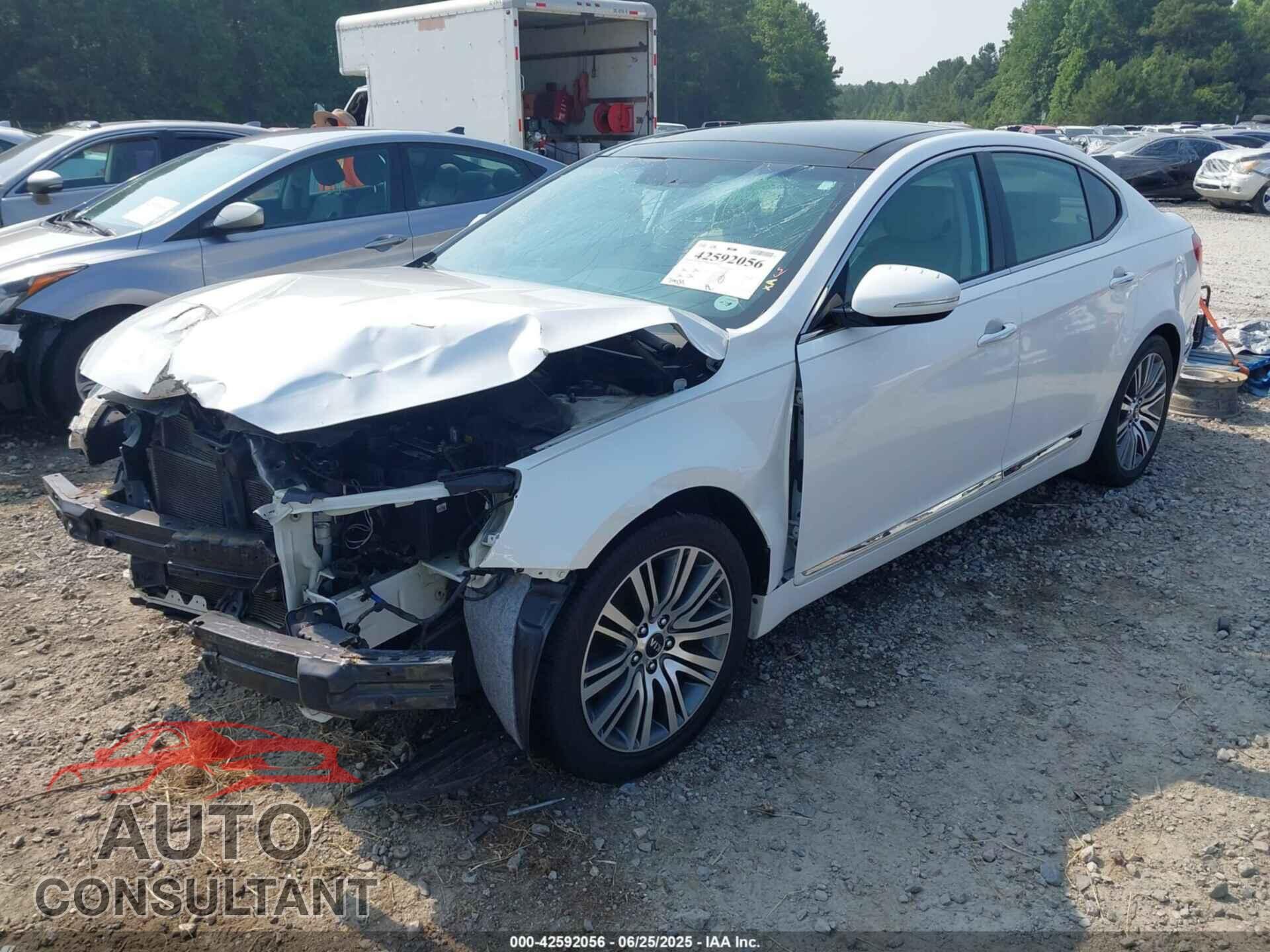 KIA CADENZA 2015 - KNALN4D72F5191345