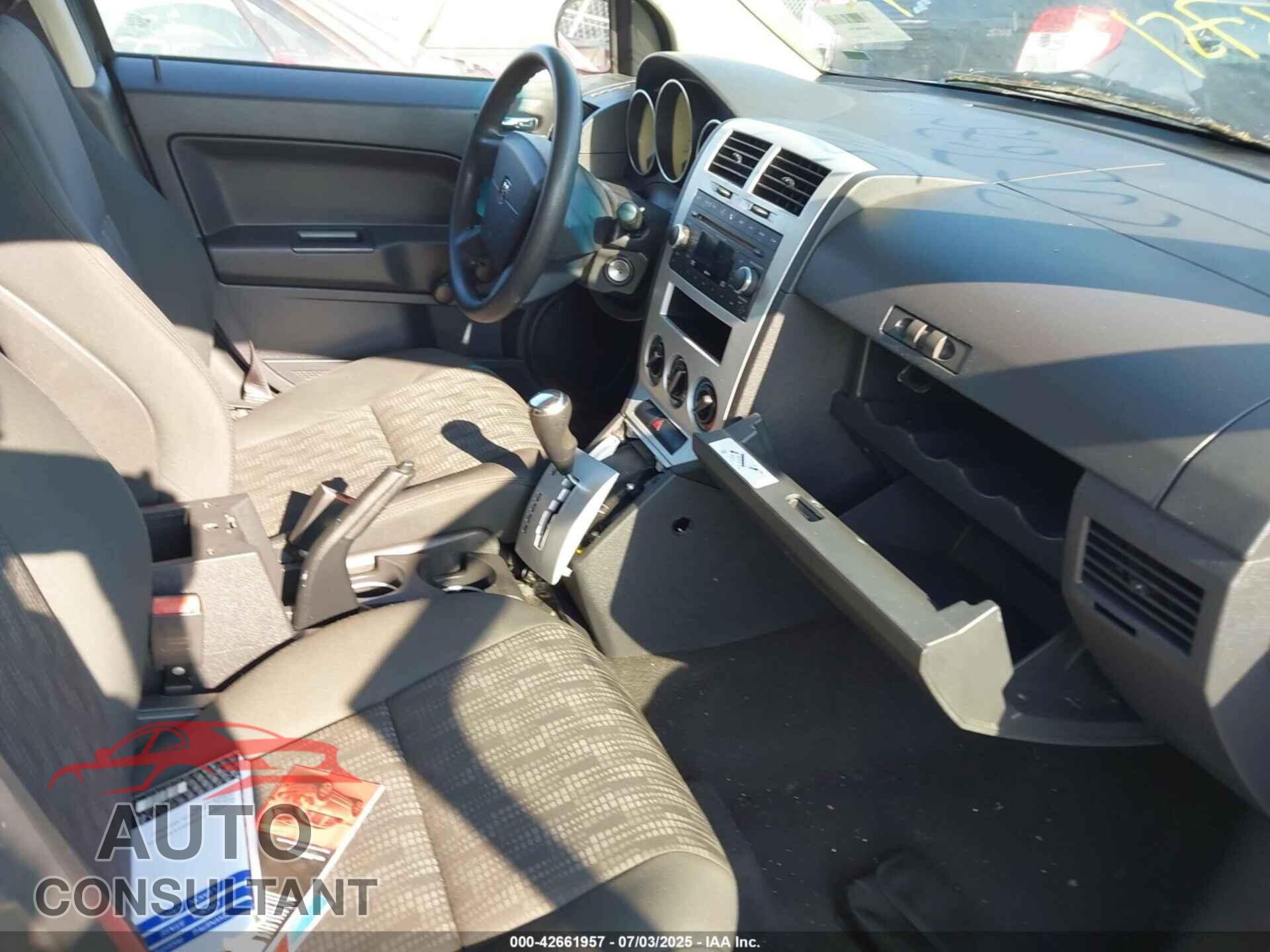 DODGE CALIBER 2009 - 1B3HB28A69D217419