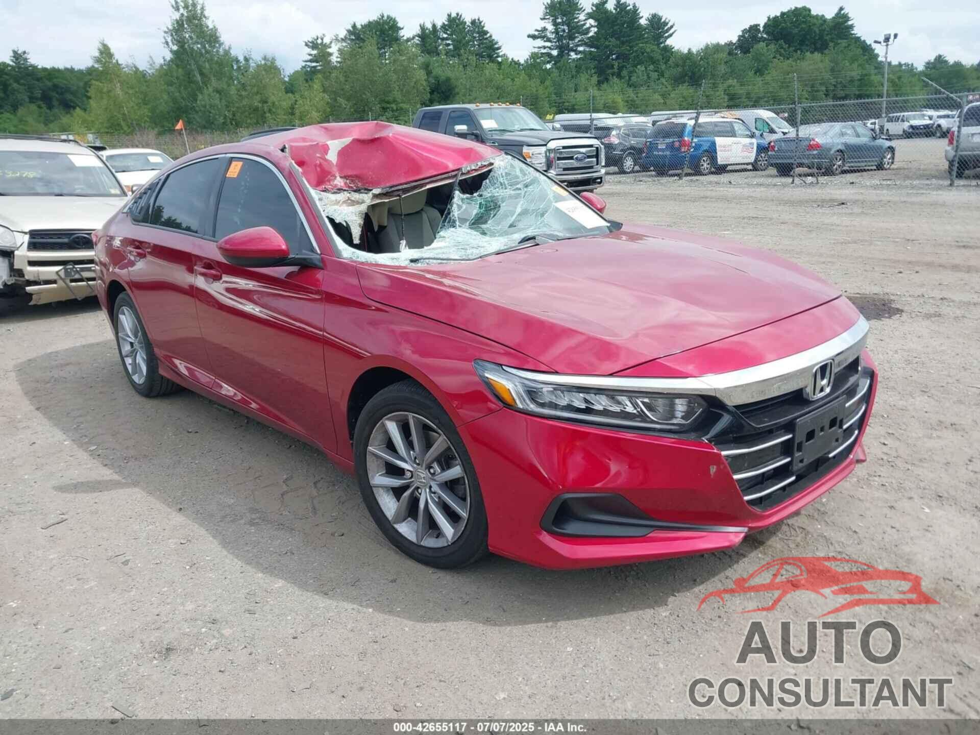 HONDA ACCORD 2021 - 1HGCV1F12MA071268