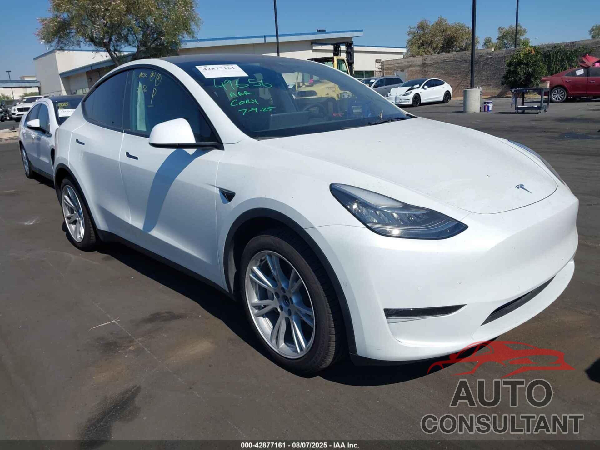TESLA MODEL Y 2022 - 7SAYGAEE2NF365977