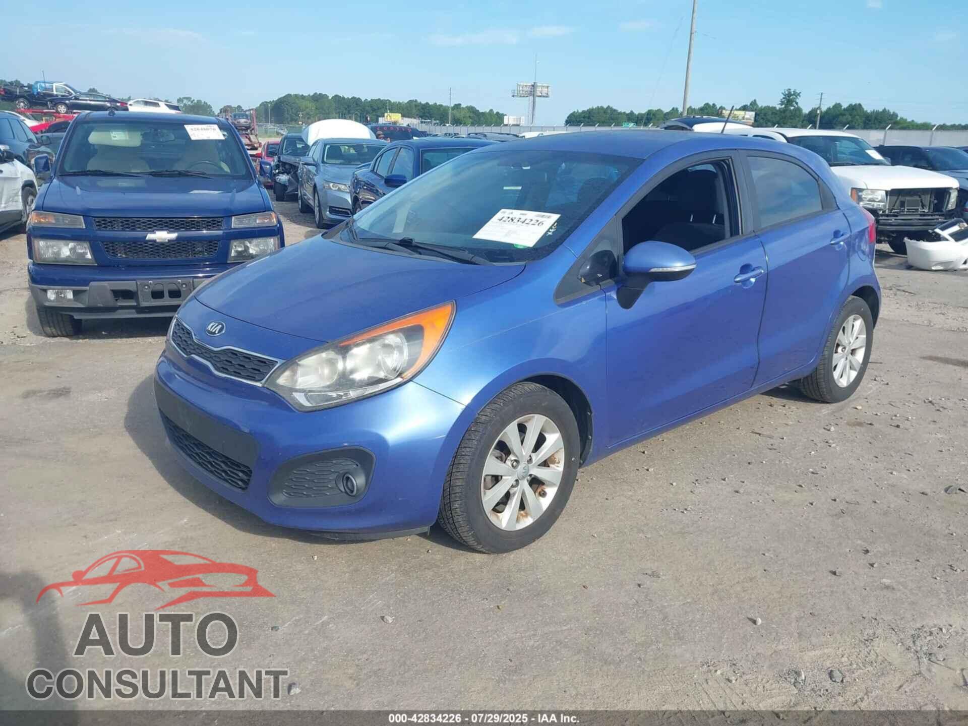 KIA RIO 2013 - KNADN5A30D6157018