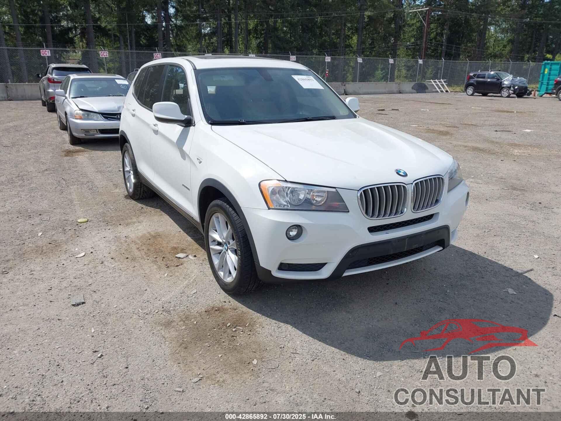 BMW X3 2013 - 5UXWX9C5XD0D05207