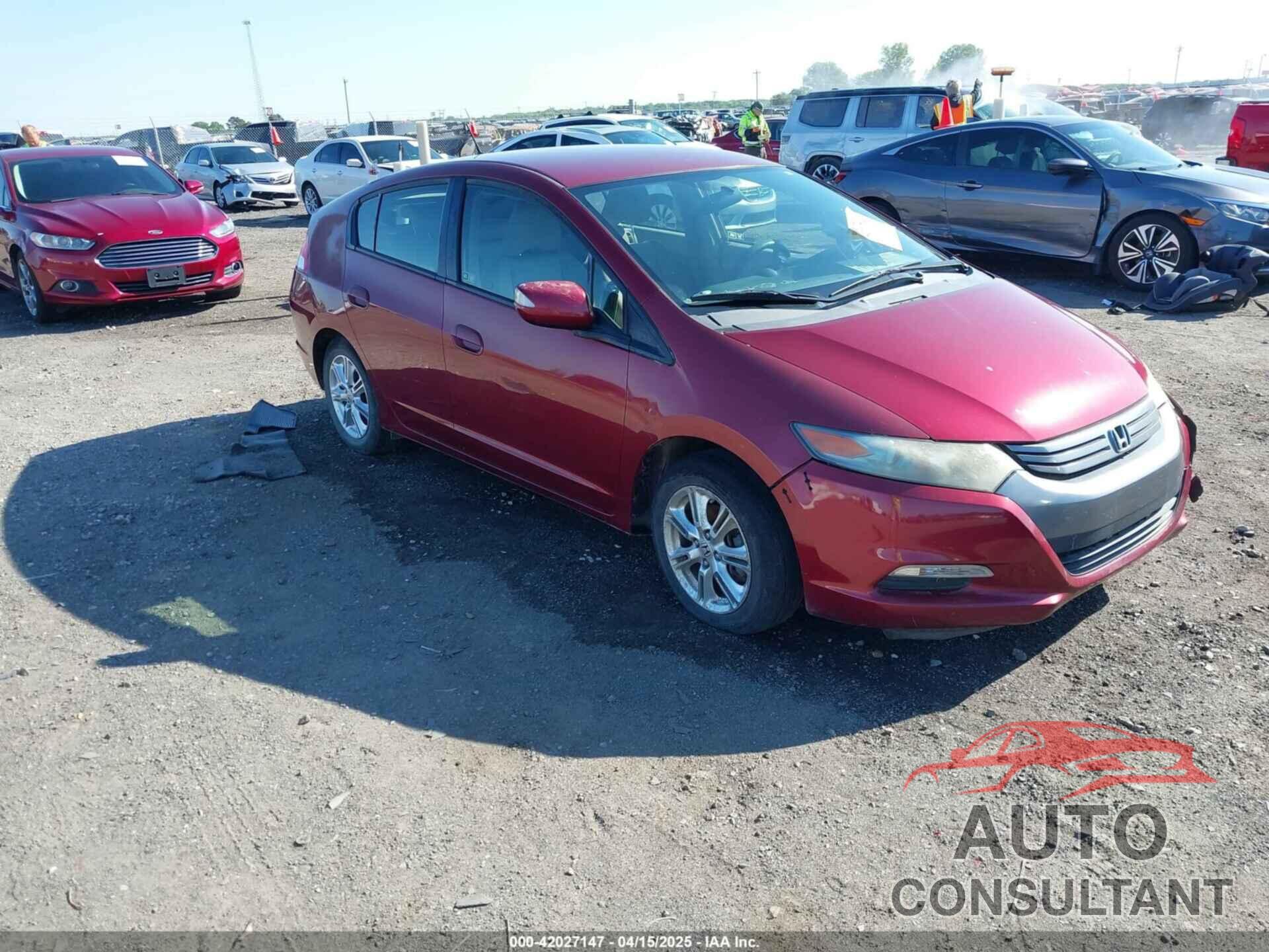 HONDA INSIGHT 2010 - JHMZE2H75AS033702