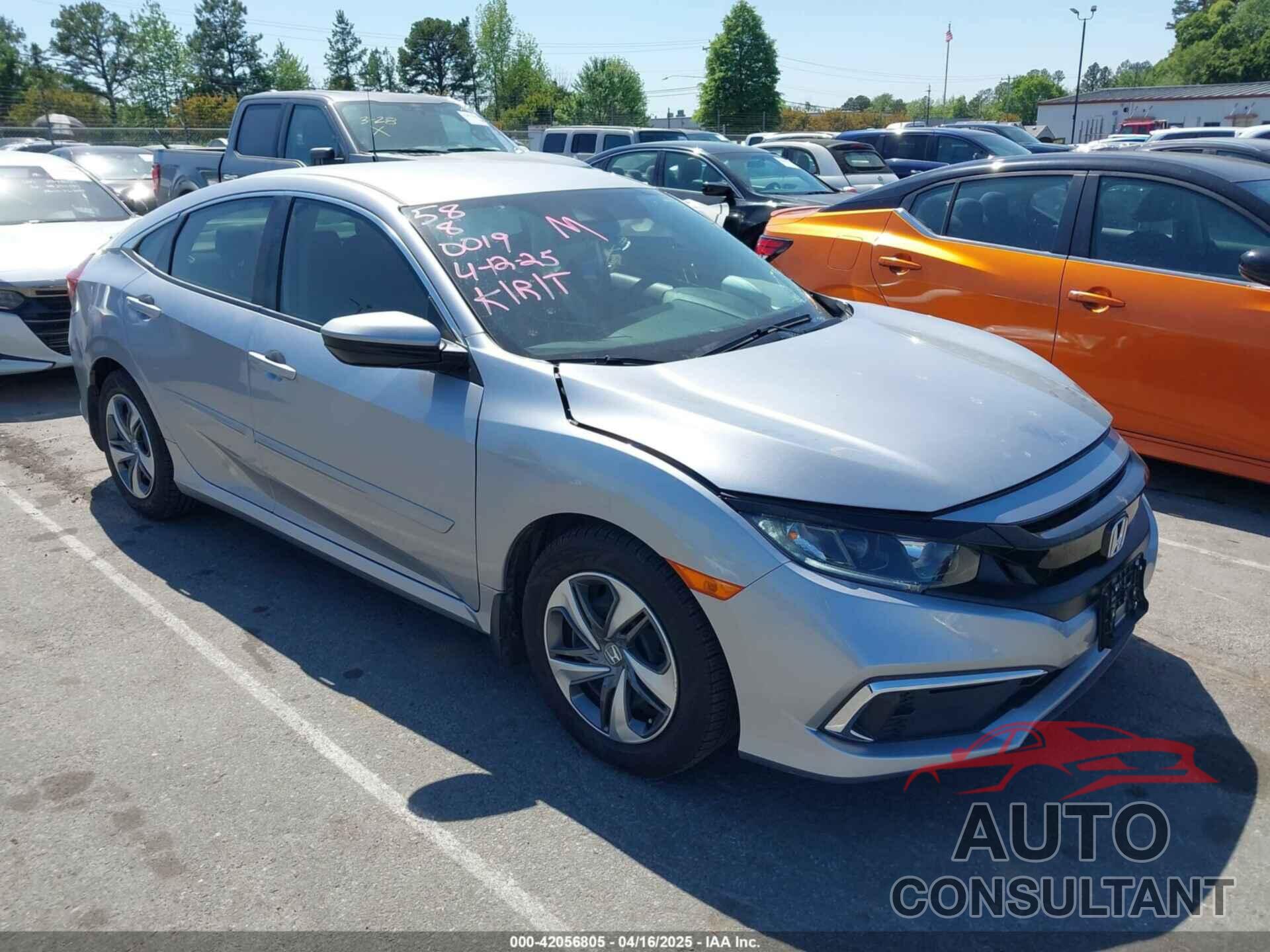 HONDA CIVIC 2019 - 2HGFC2F65KH560119
