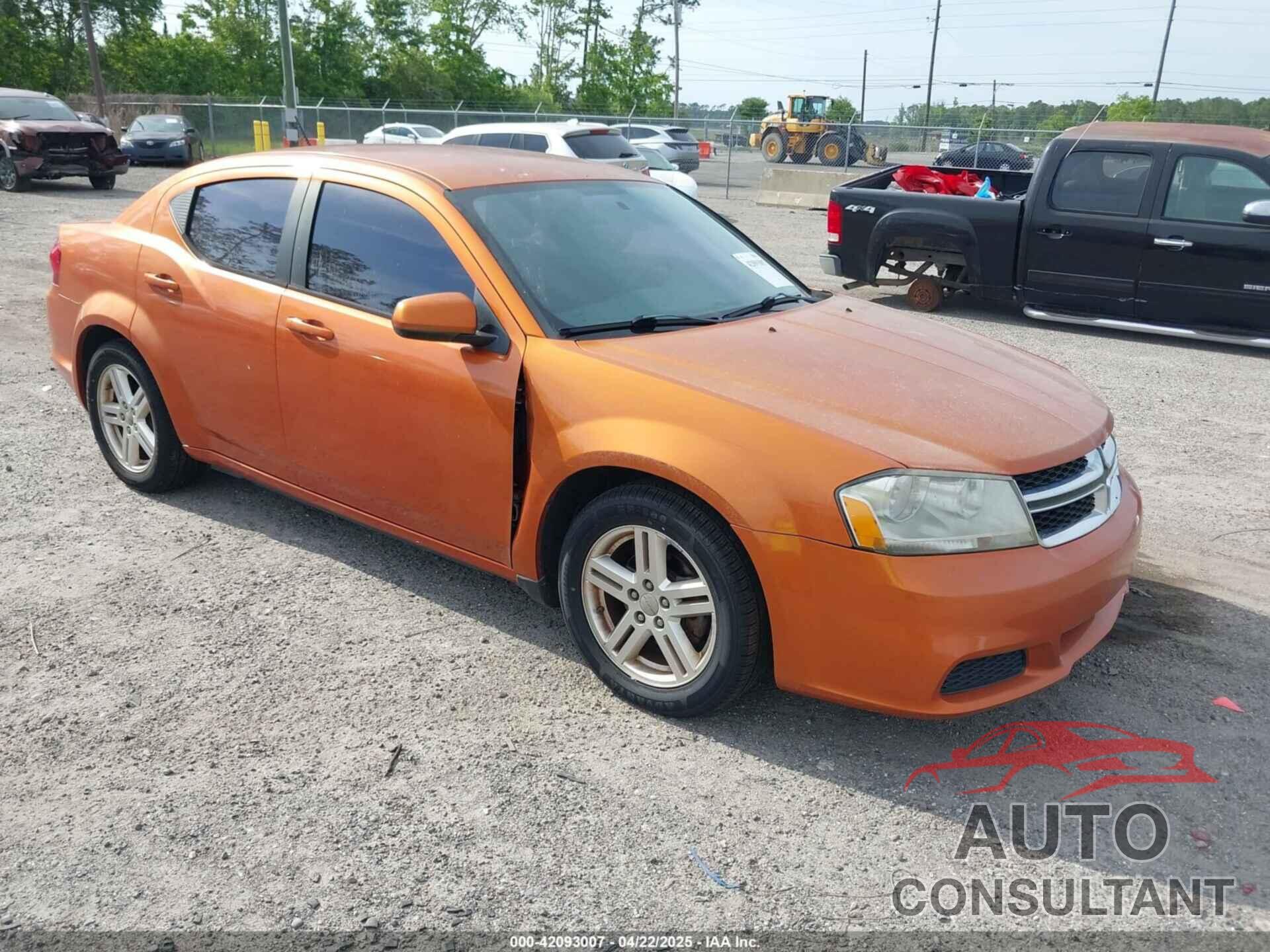 DODGE AVENGER 2011 - 1B3BD1FB2BN622148
