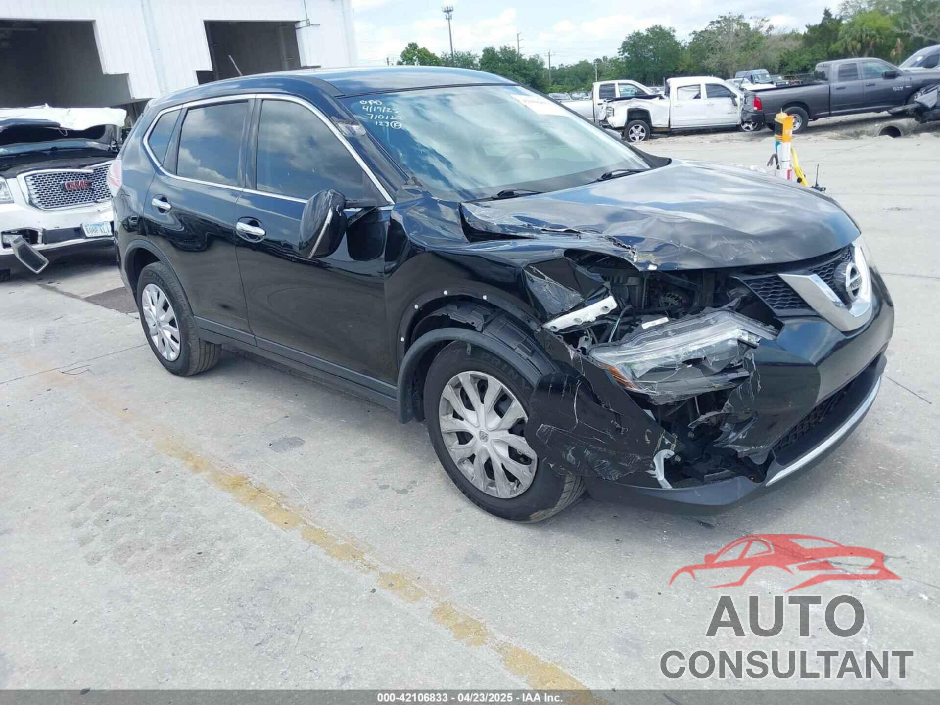 NISSAN ROGUE 2015 - KNMAT2MT7FP558410