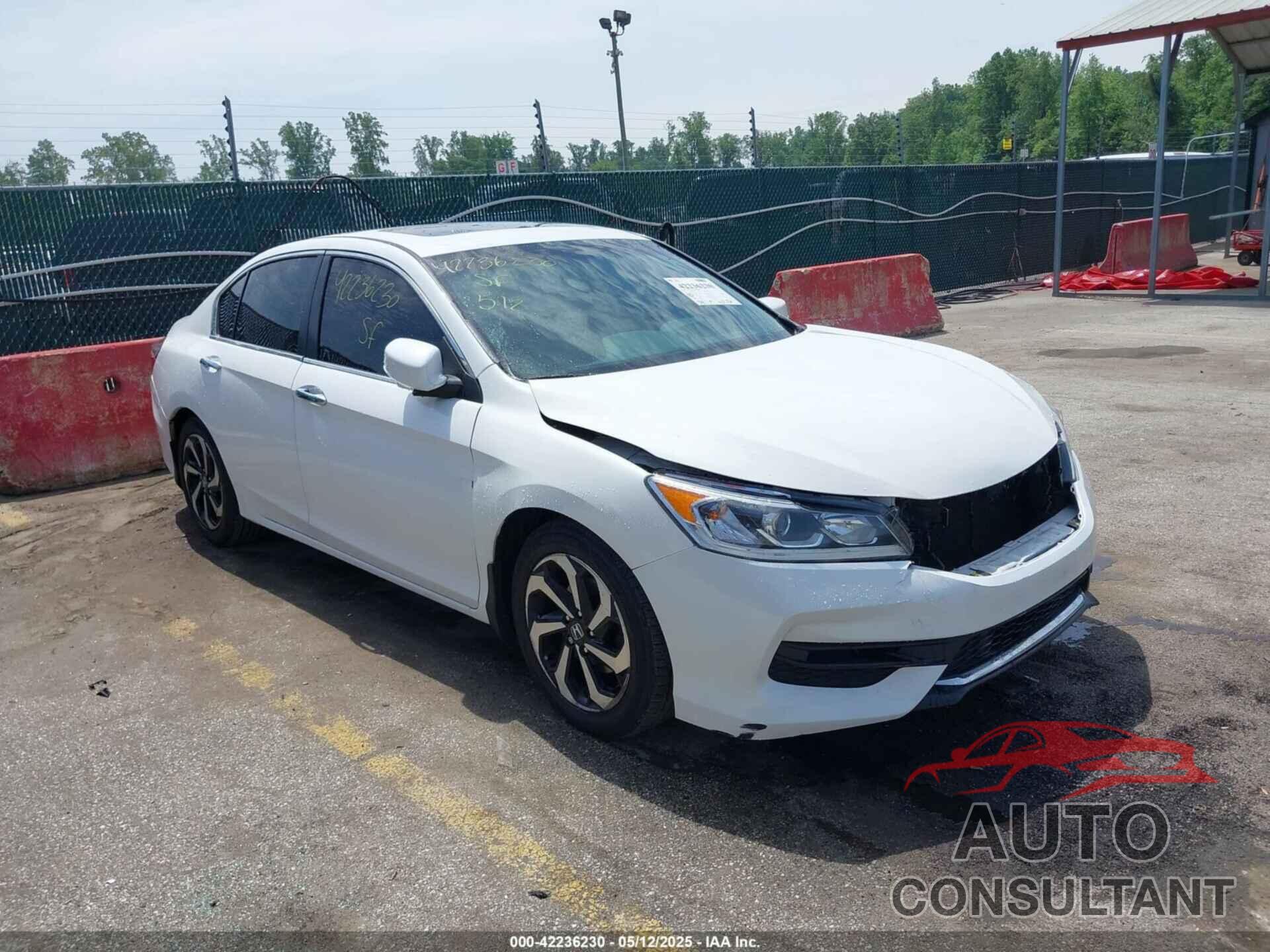 HONDA ACCORD 2016 - 1HGCR2F84GA095308