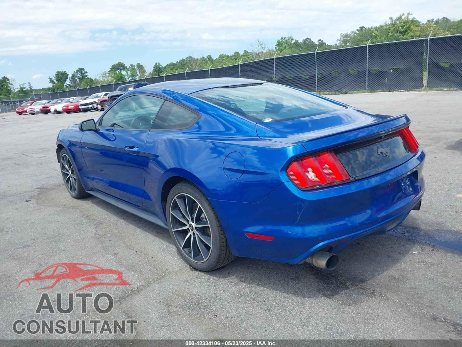 FORD MUSTANG 2017 - 1FA6P8TH4H5343596