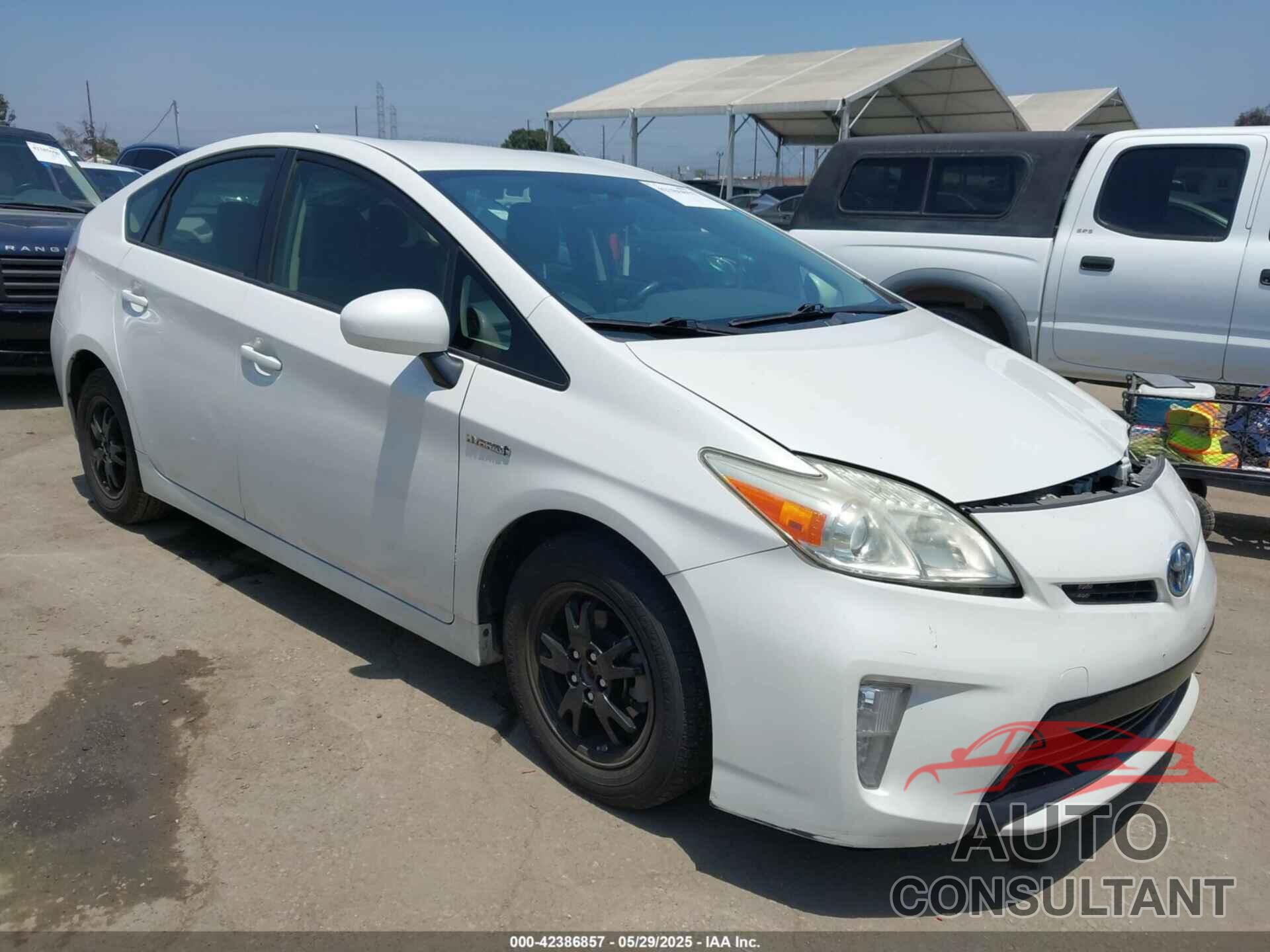 TOYOTA PRIUS 2012 - JTDKN3DU3C5386610