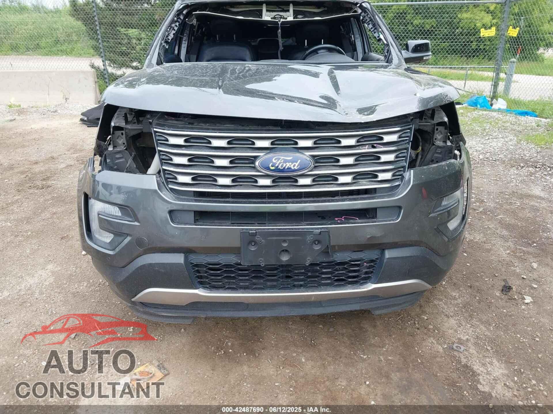 FORD EXPLORER 2016 - 1FM5K8D83GGC38016