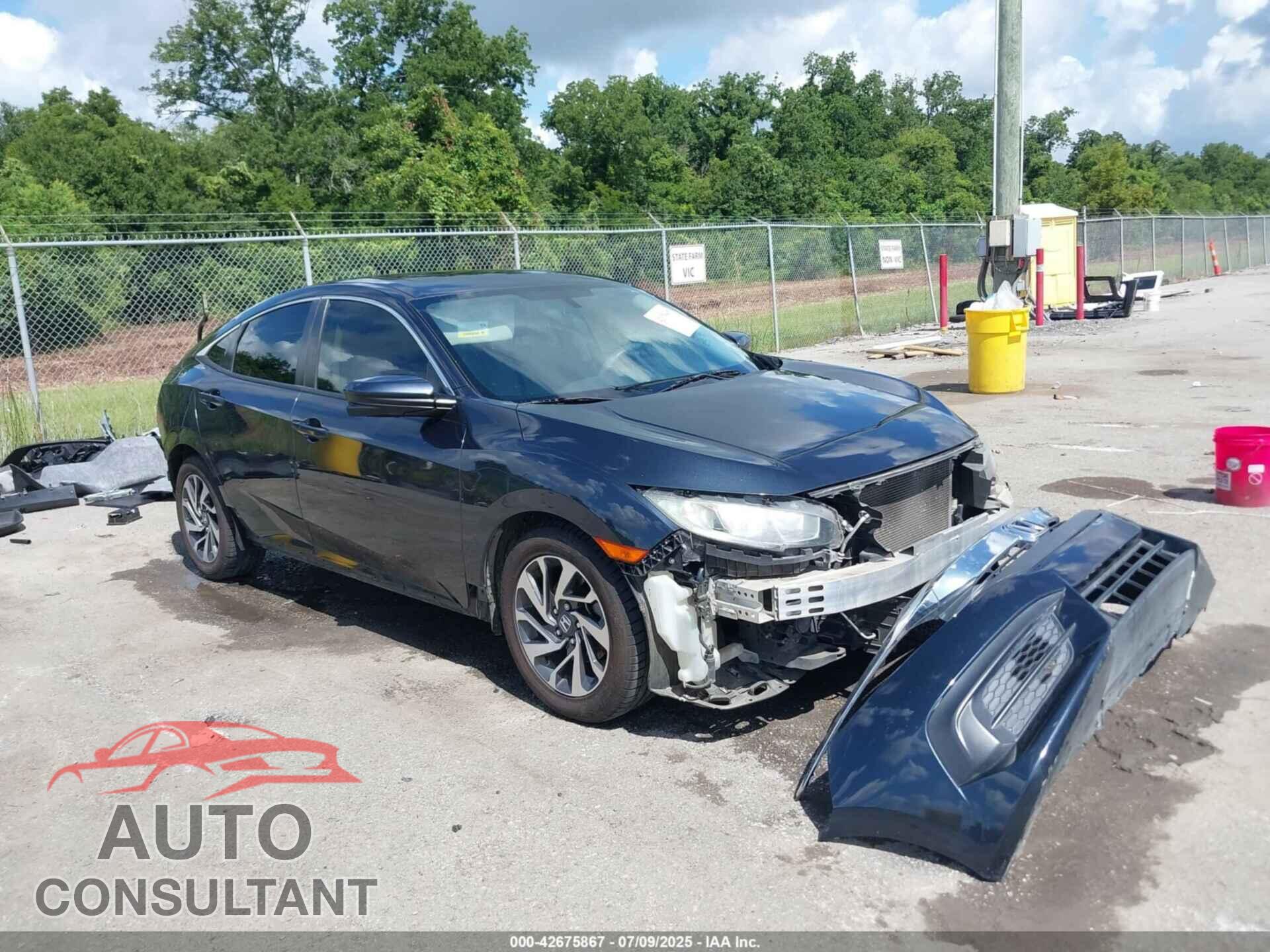 HONDA CIVIC 2017 - 2HGFC2F76HH572121