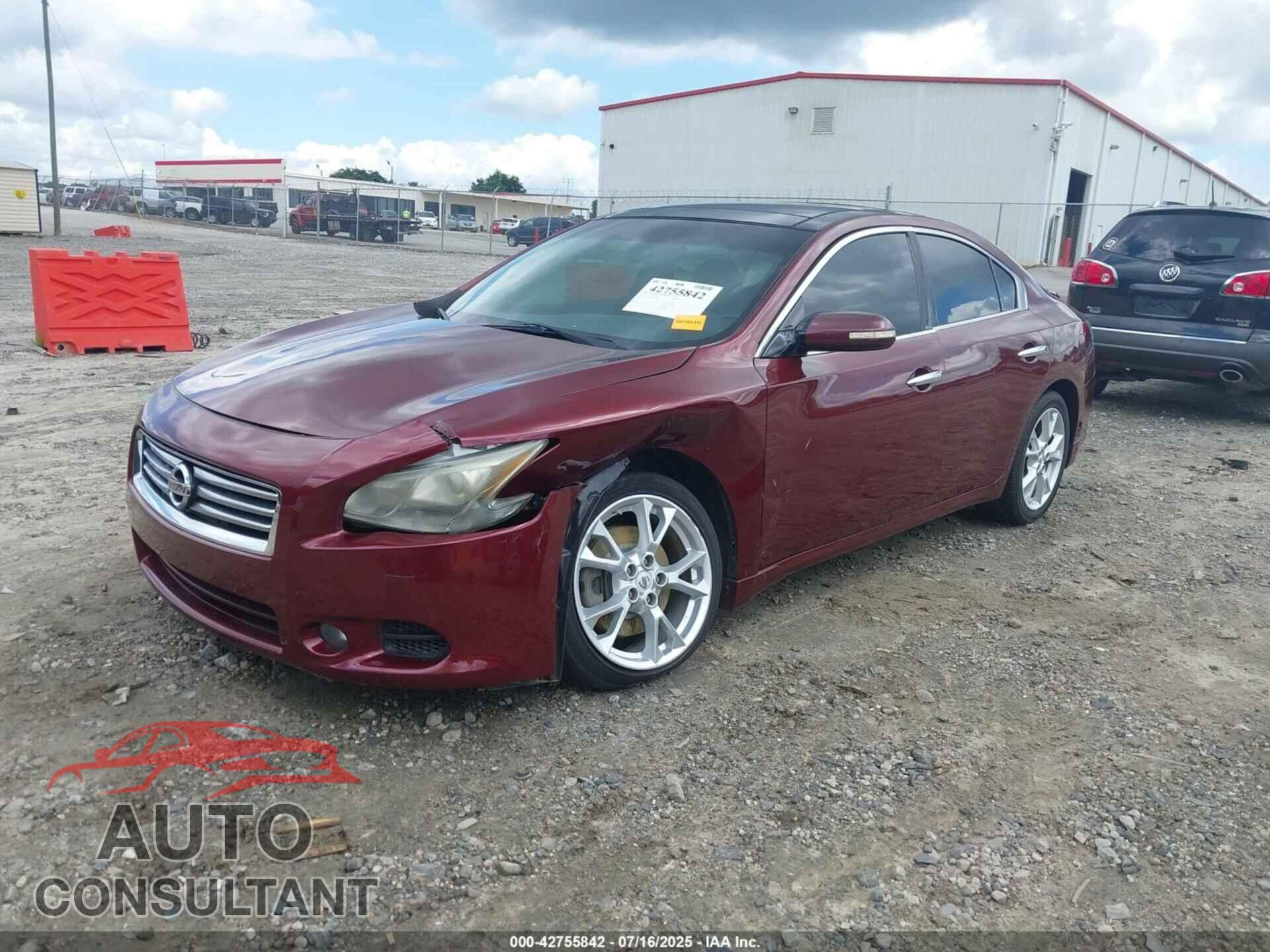 NISSAN MAXIMA 2012 - 1N4AA5AP4CC810850