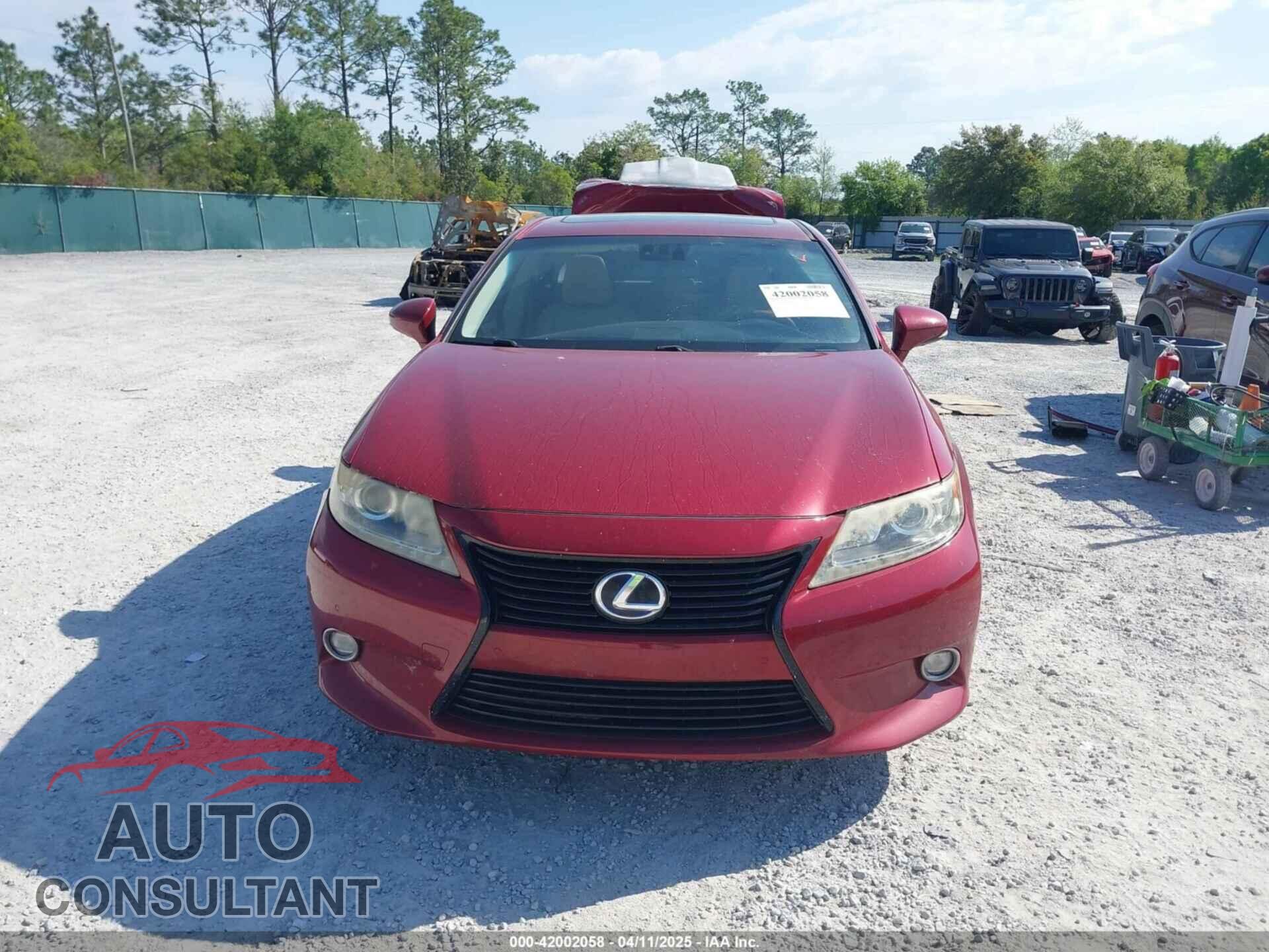 LEXUS ES 300H 2014 - JTHBW1GG4E2064553