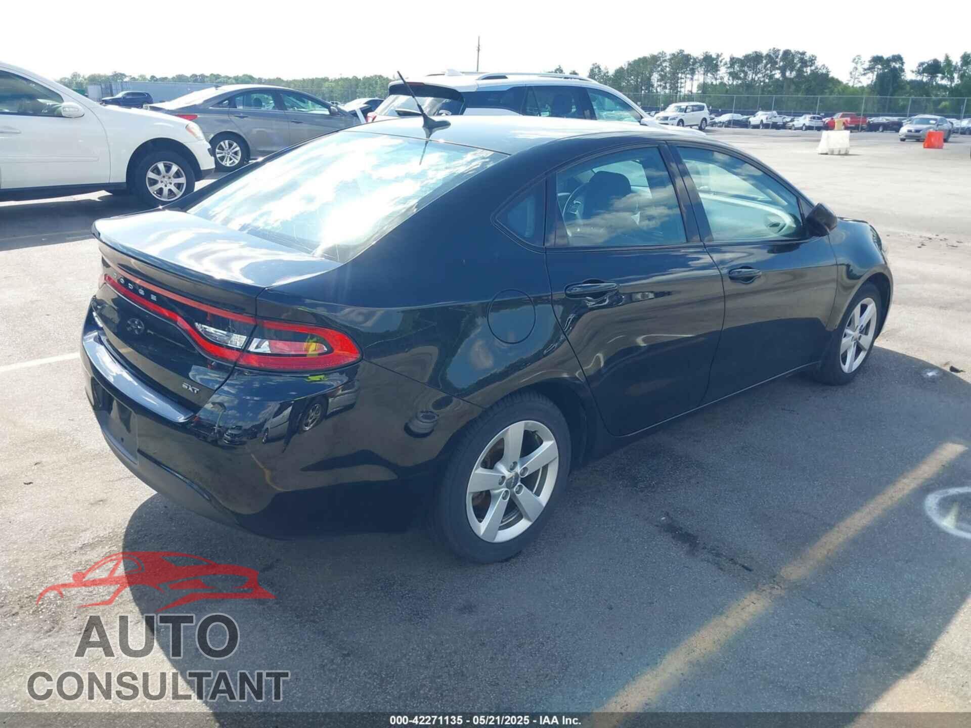 DODGE DART 2015 - 1C3CDFBB9FD275634