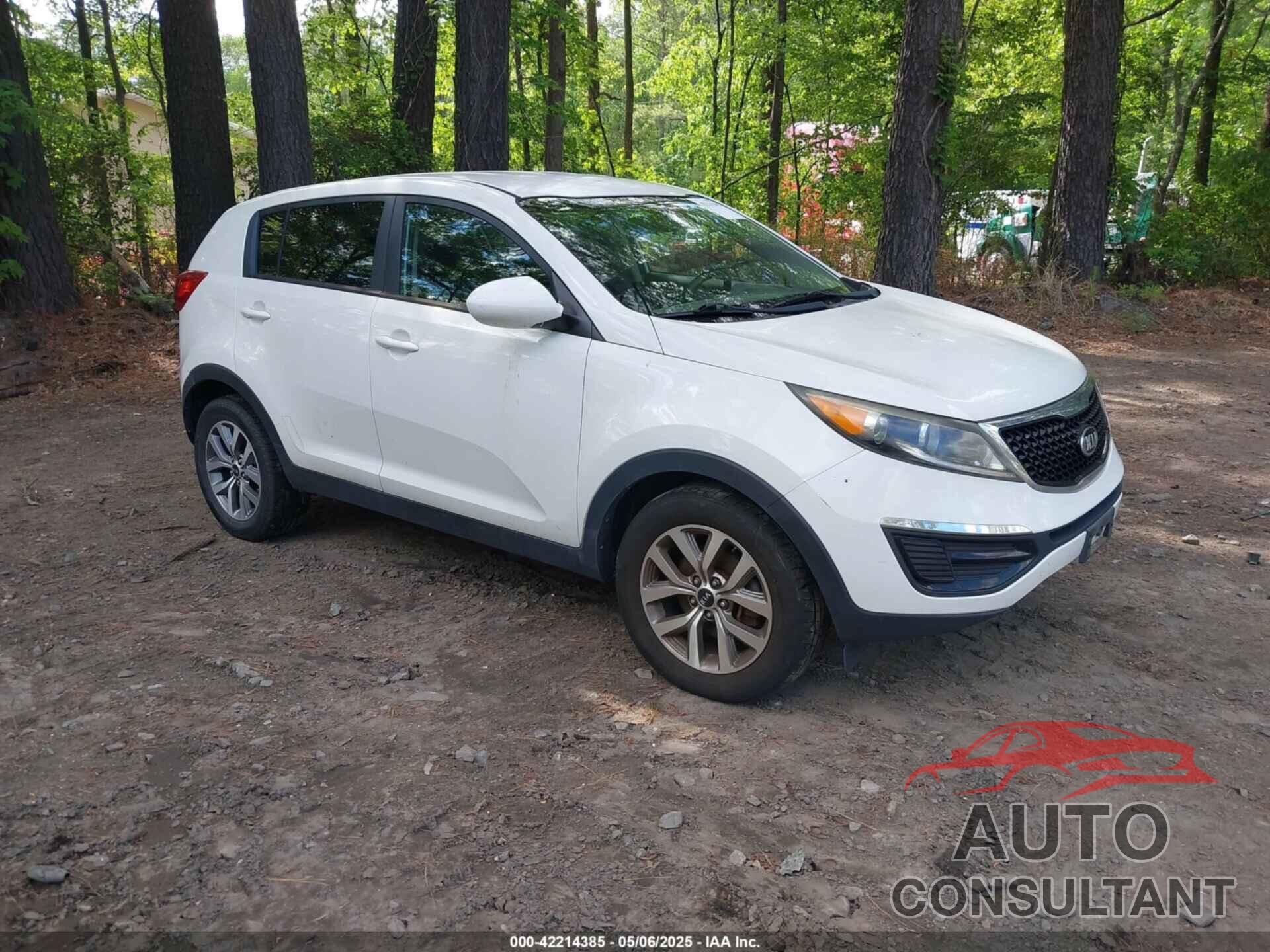 KIA SPORTAGE 2016 - KNDPB3AC7G7819625