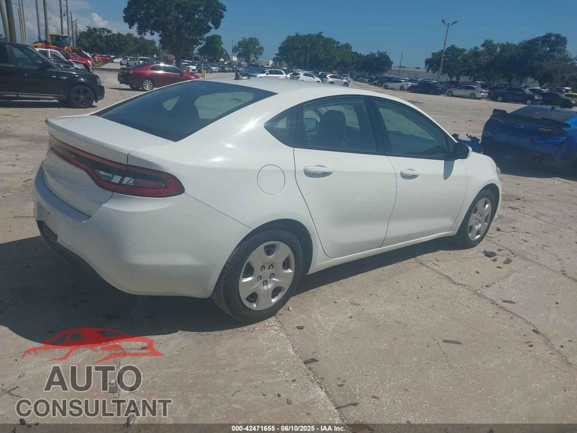 DODGE DART 2015 - 1C3CDFAA5FD243756