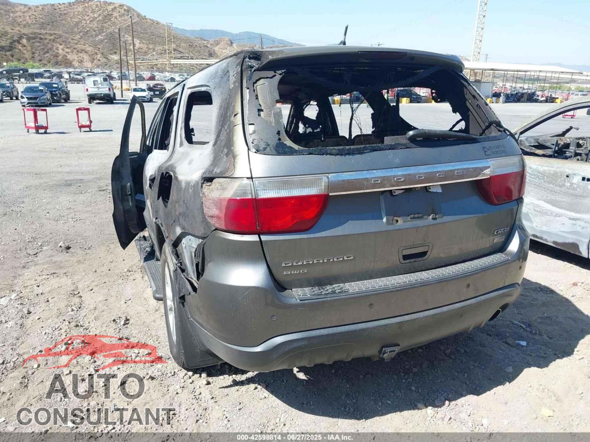 DODGE DURANGO 2011 - 1D4RE4GG2BC634806
