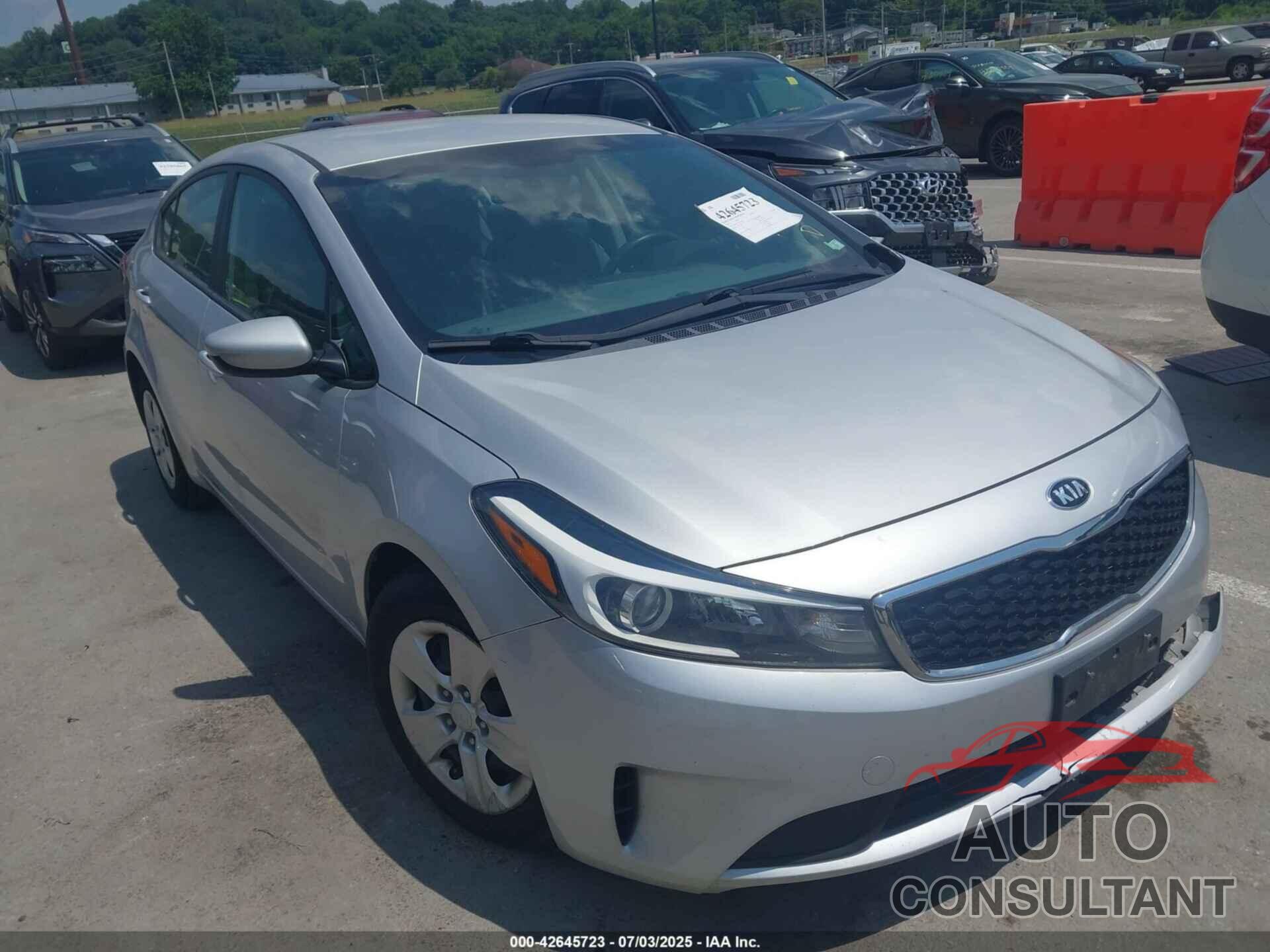 KIA FORTE 2017 - 3KPFK4A78HE158807