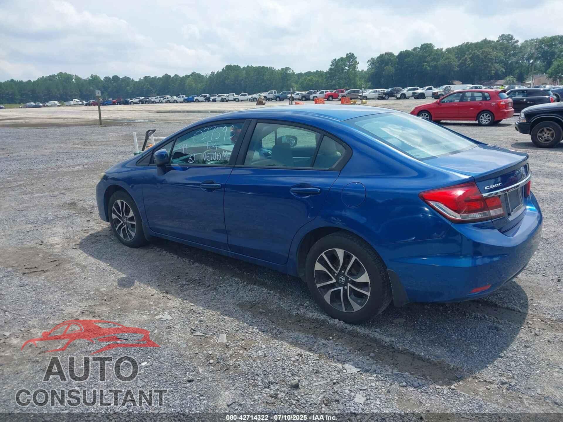 HONDA CIVIC 2014 - 19XFB2F85EE027593