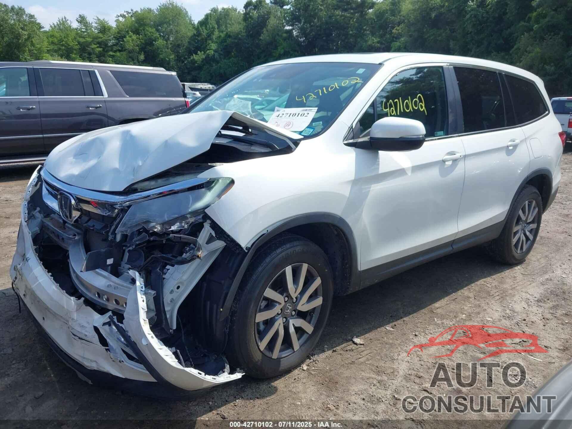HONDA PILOT 2020 - 5FNYF6H56LB058513