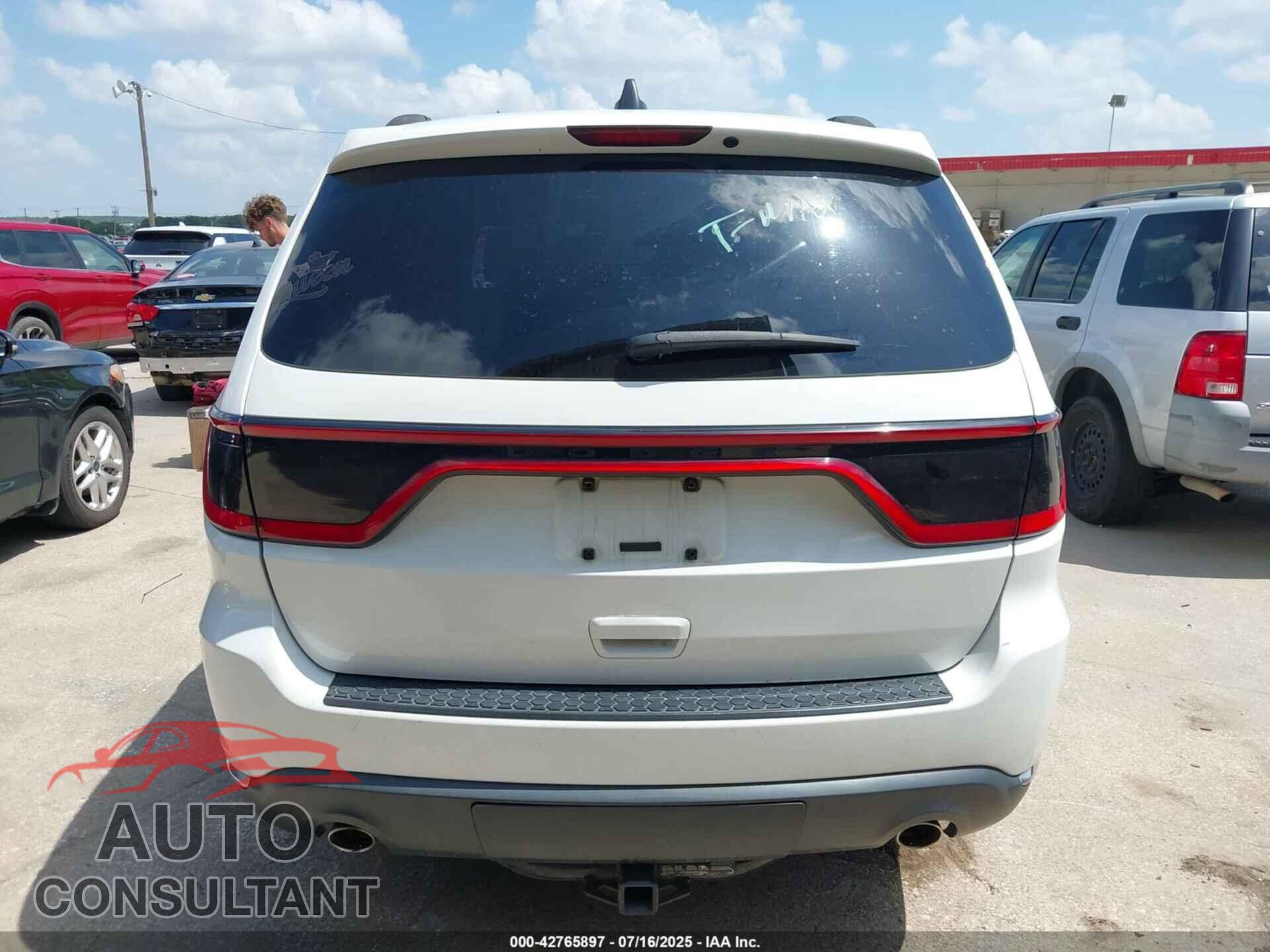 DODGE DURANGO 2017 - 1C4RDHAG4HC643242