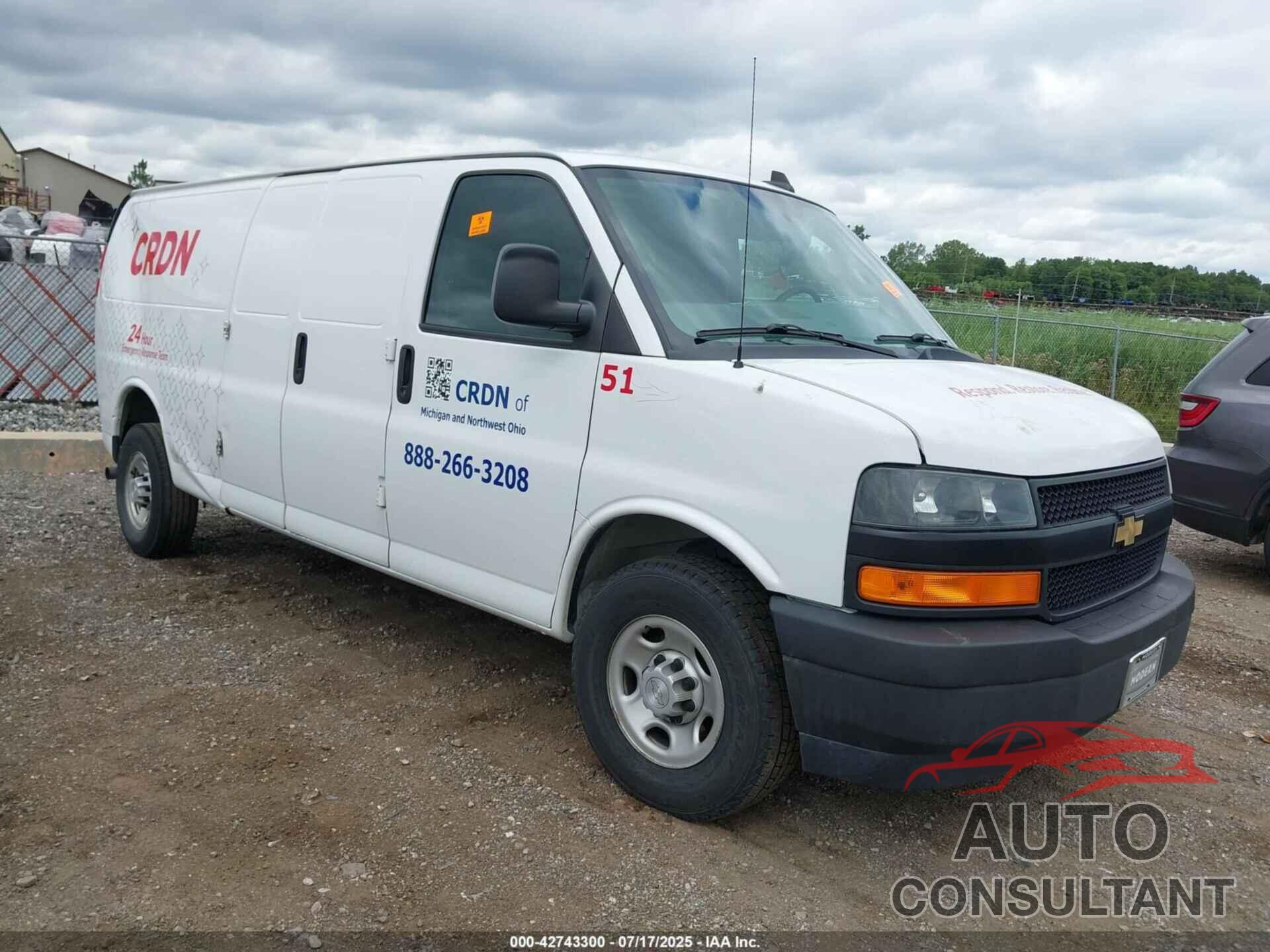 CHEVROLET EXPRESS CARGO 2020 - 1GCWGBFP4L1131114