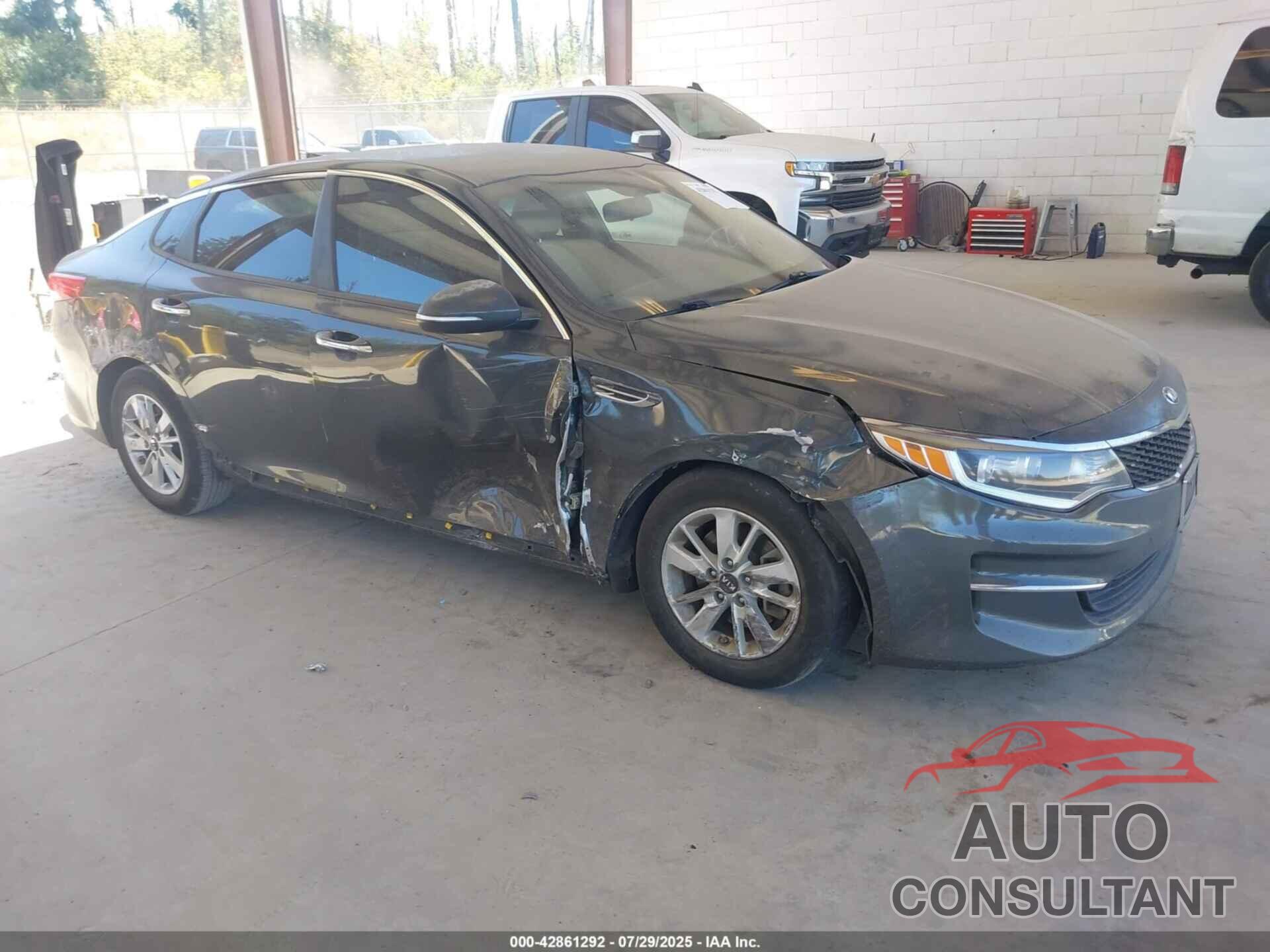 KIA OPTIMA 2016 - KNAGT4L36G5079736