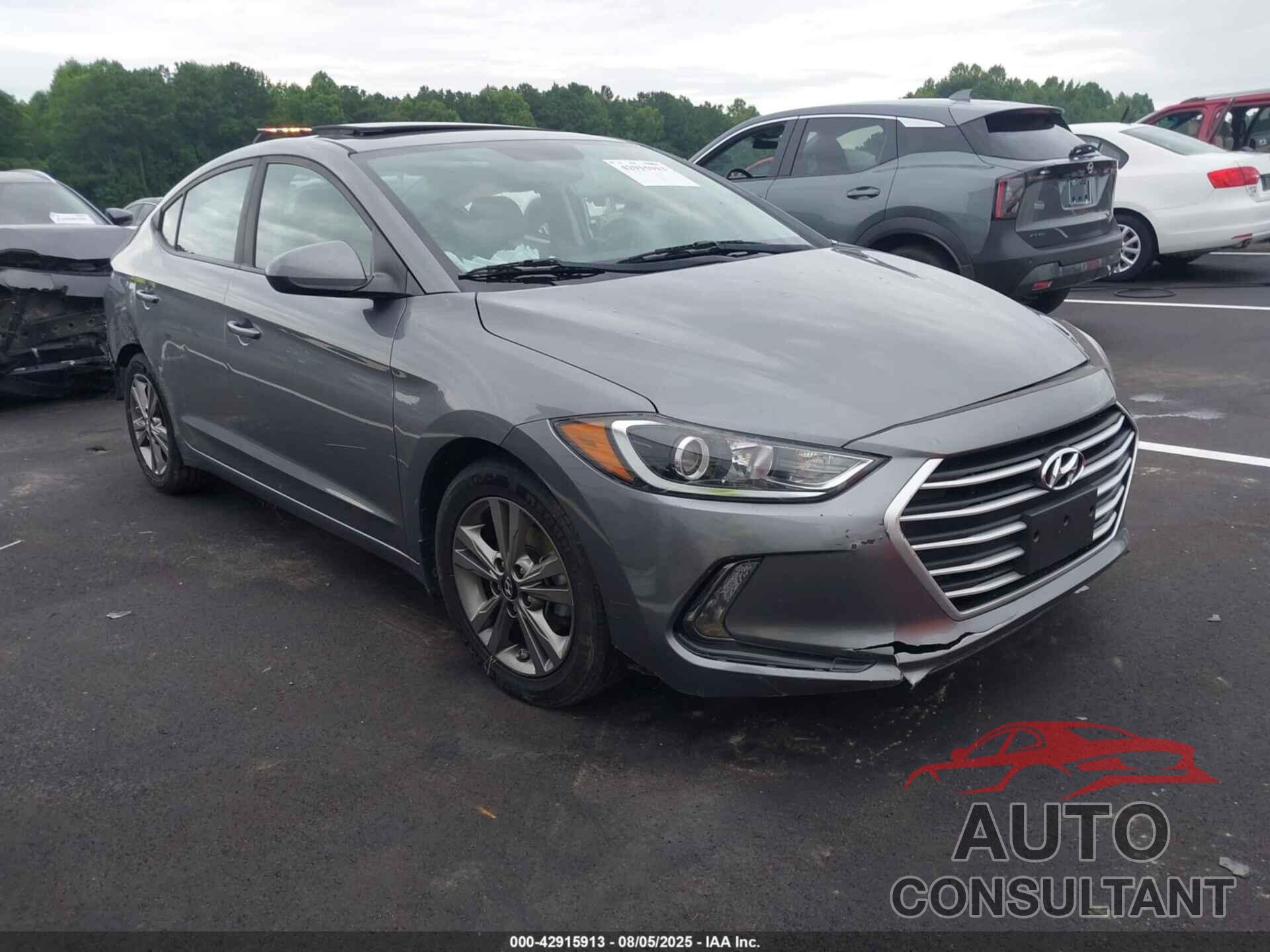 HYUNDAI ELANTRA 2018 - 5NPD84LF2JH304422