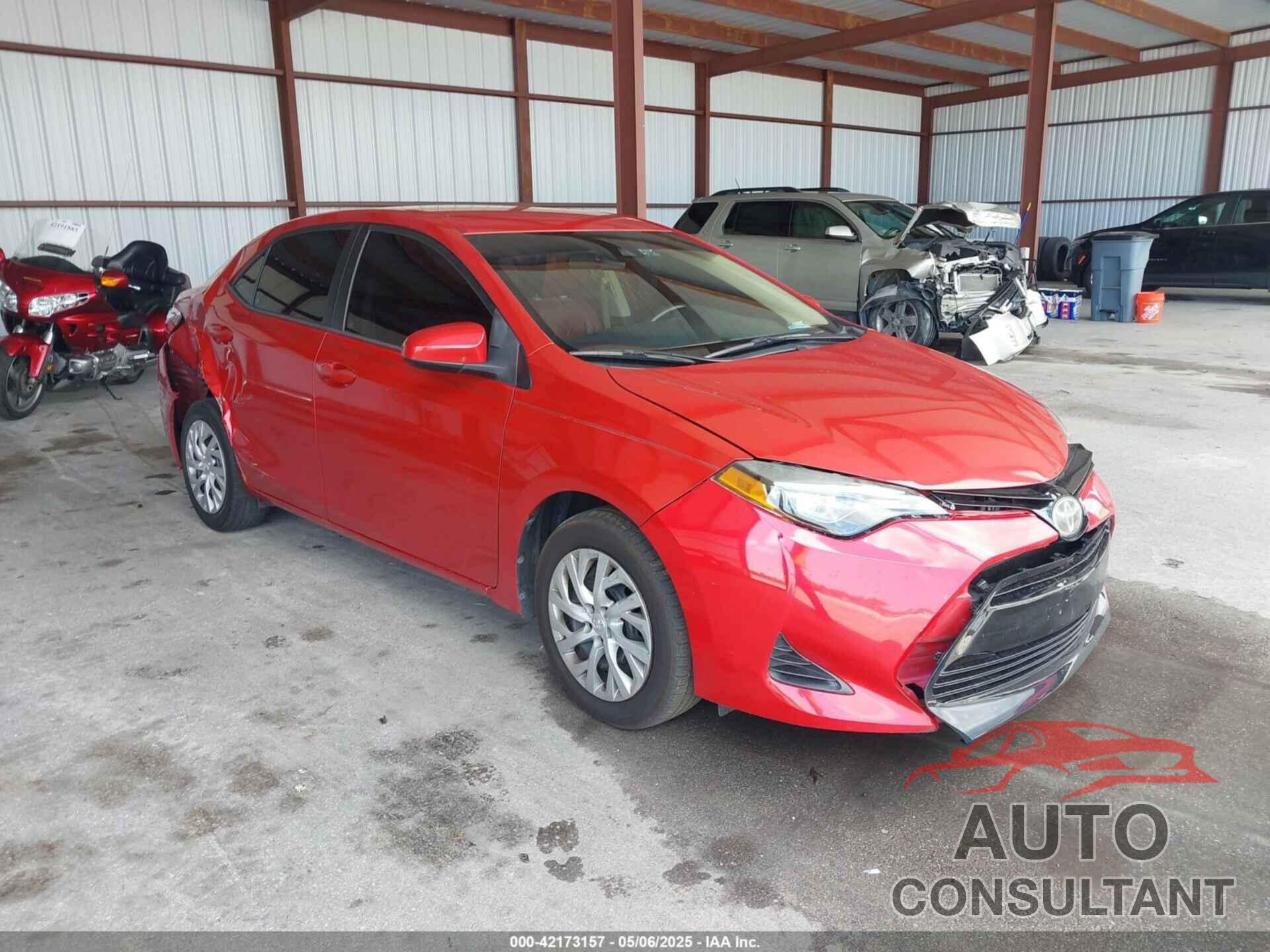 TOYOTA COROLLA 2019 - 5YFBURHE8KP943098