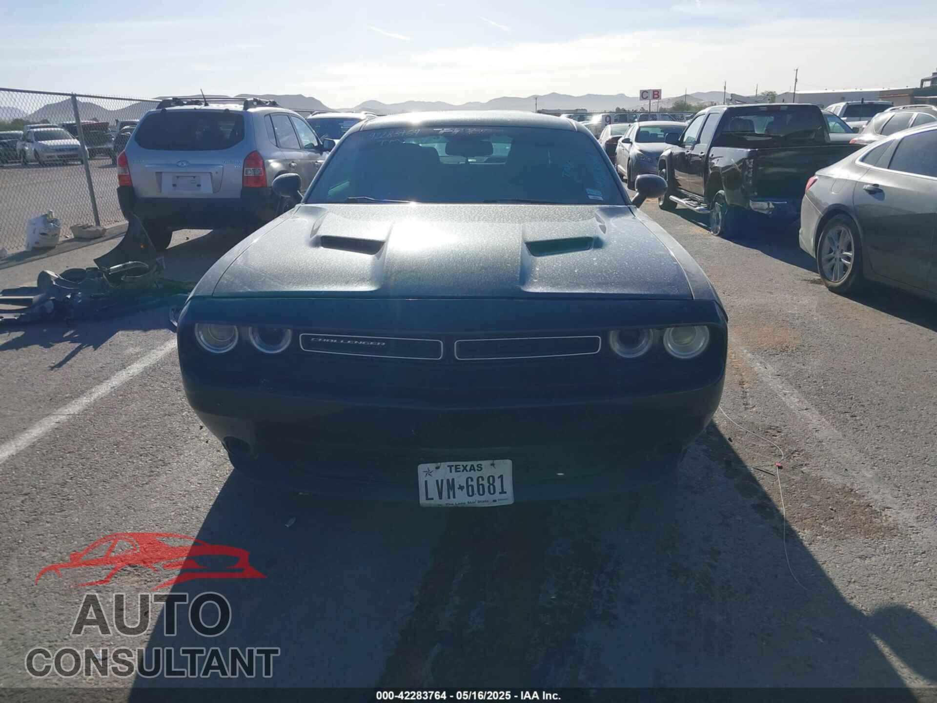 DODGE CHALLENGER 2016 - 2C3CDZAG8GH279029