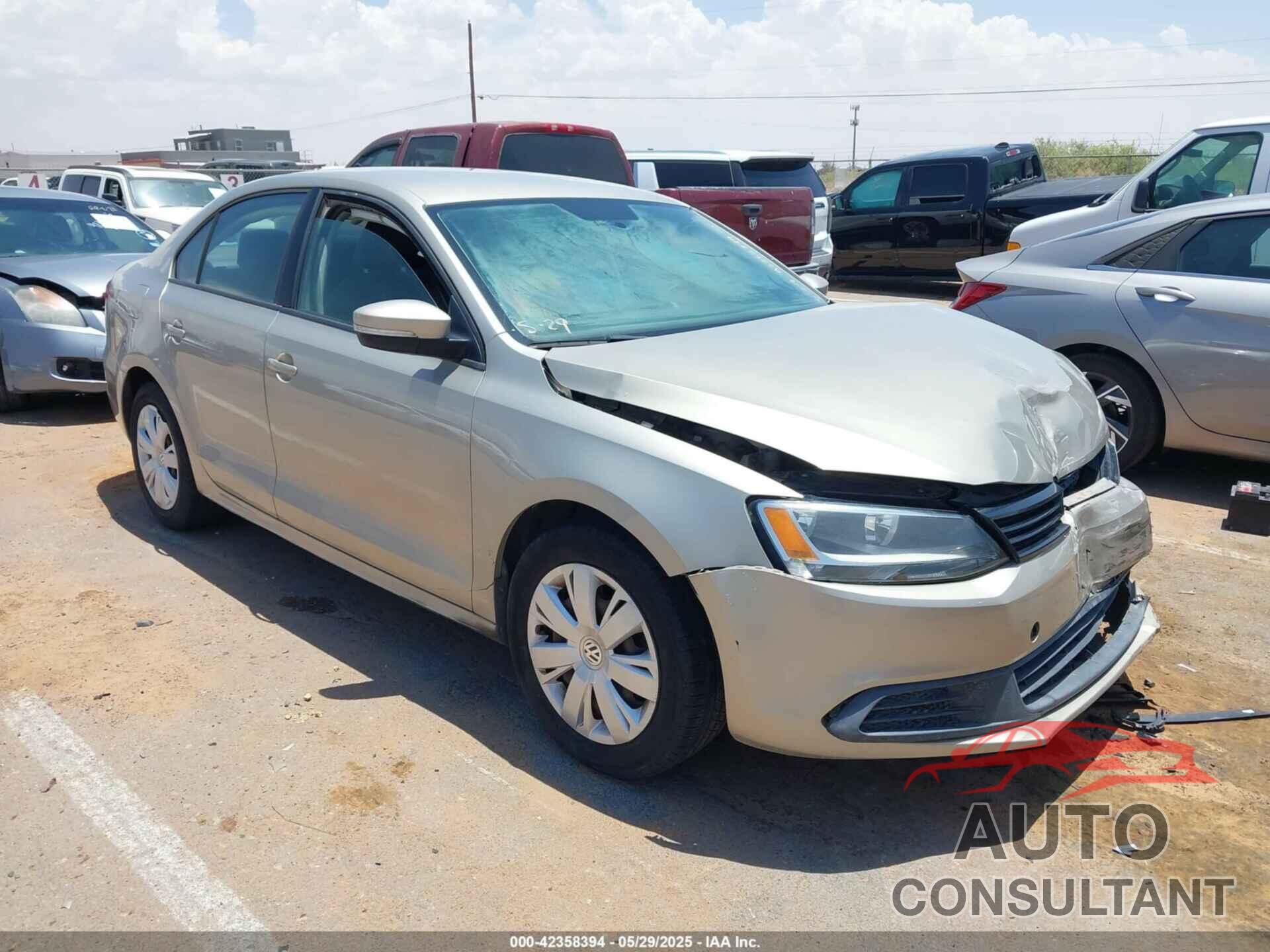 VOLKSWAGEN JETTA 2014 - 3VWD17AJ2EM314622