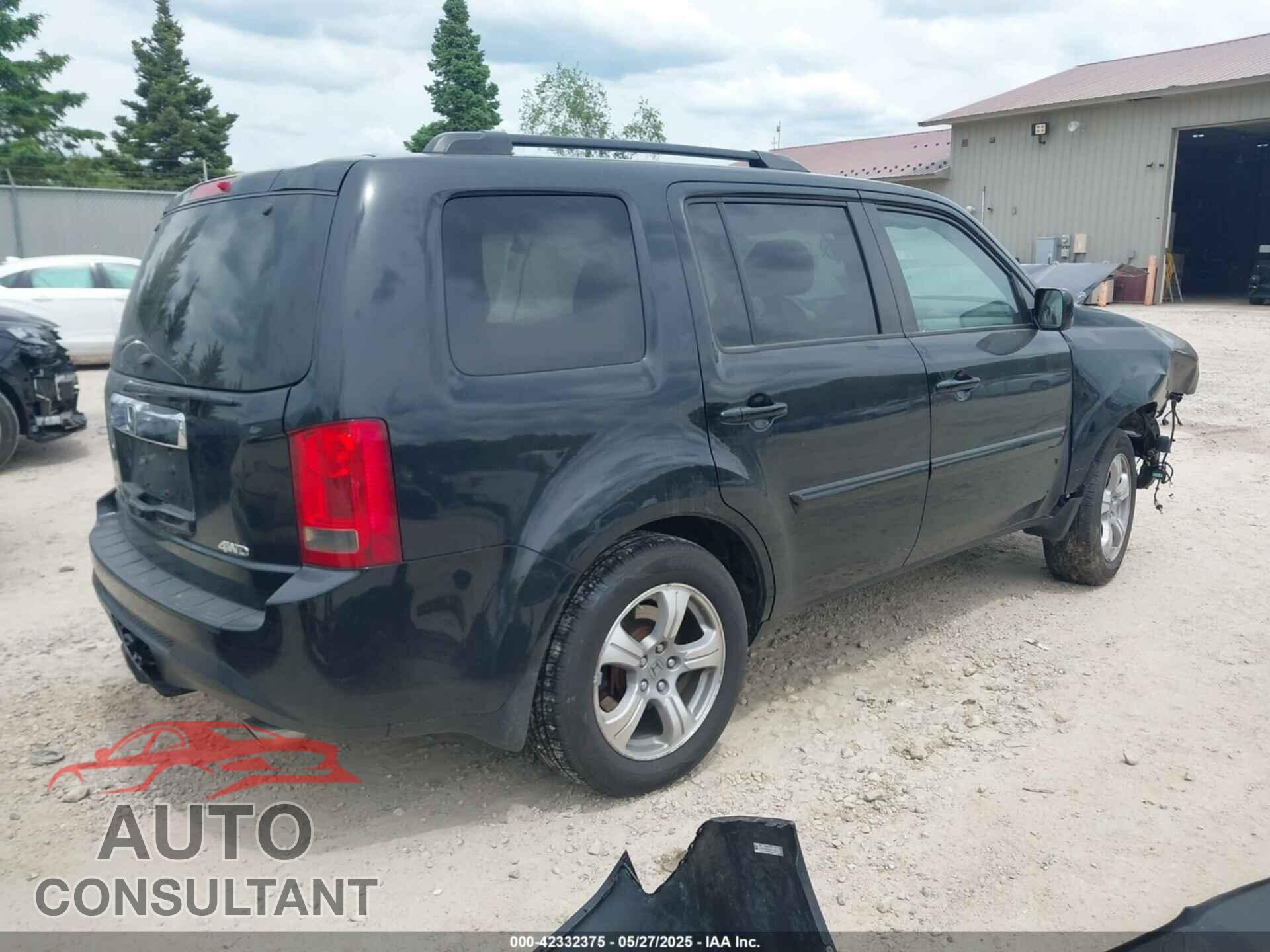 HONDA PILOT 2013 - 5FNYF4H54DB019652