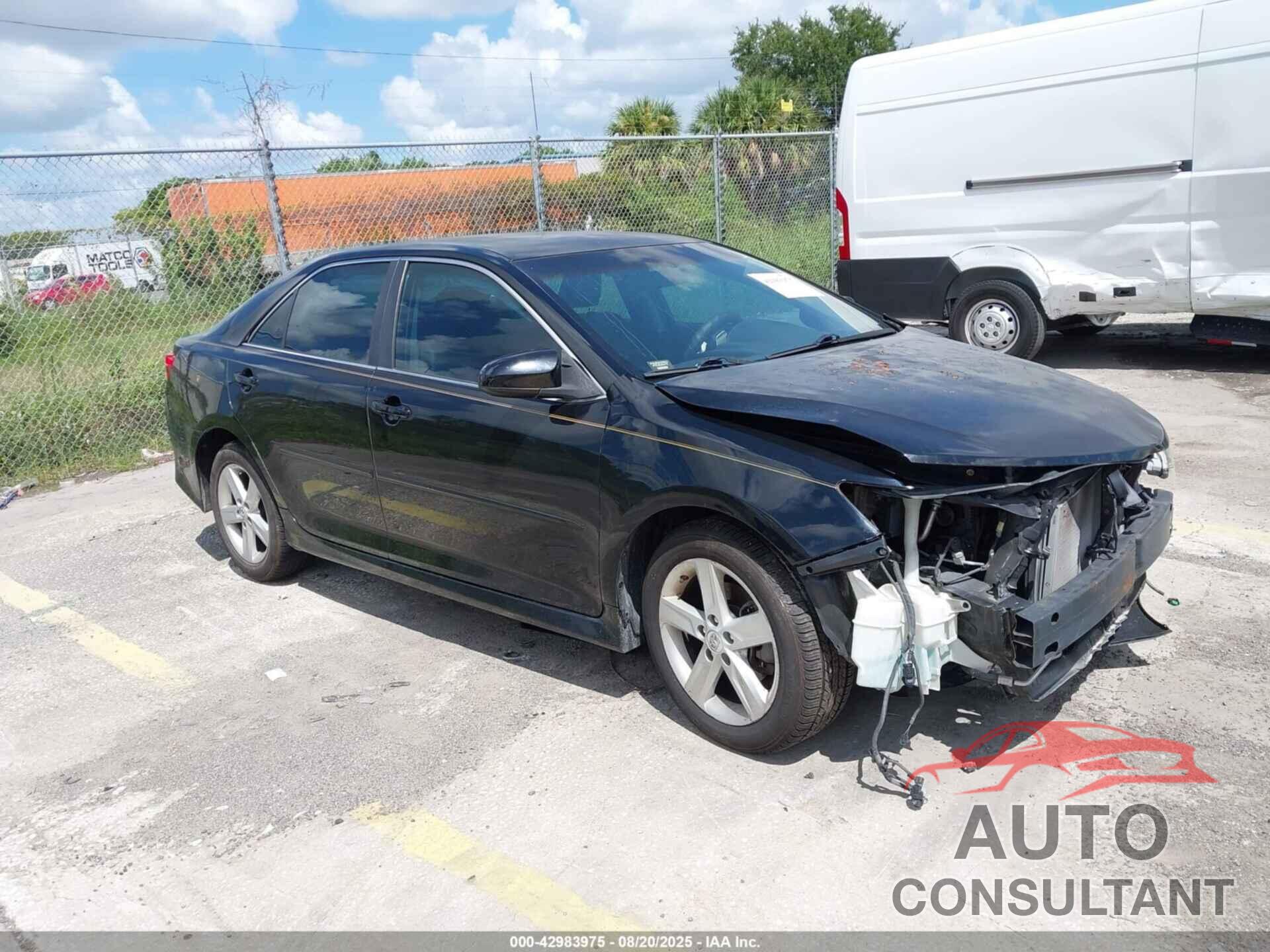 TOYOTA CAMRY 2013 - 4T1BF1FK2DU280214