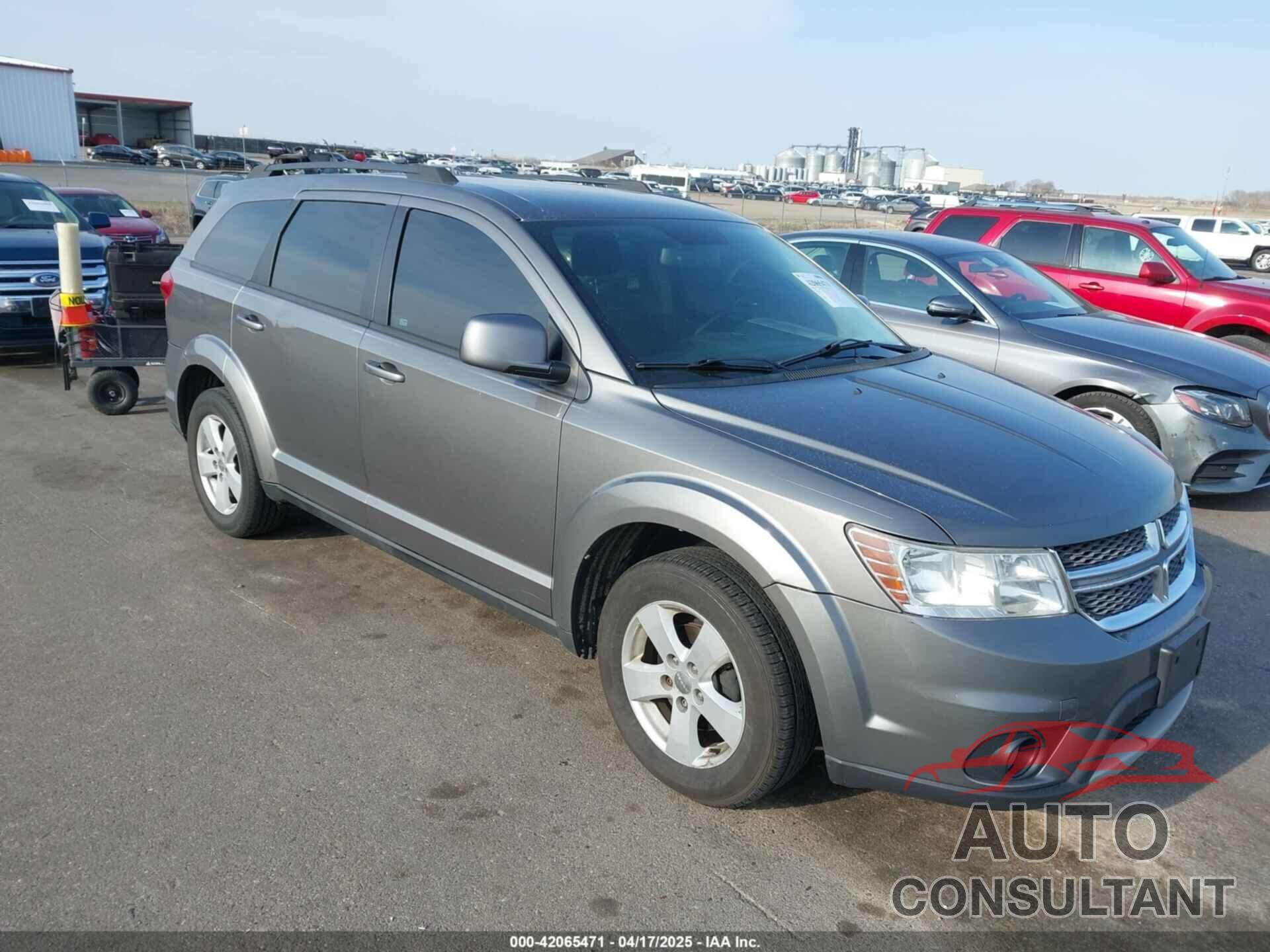 DODGE JOURNEY 2012 - 3C4PDCBG9CT208092